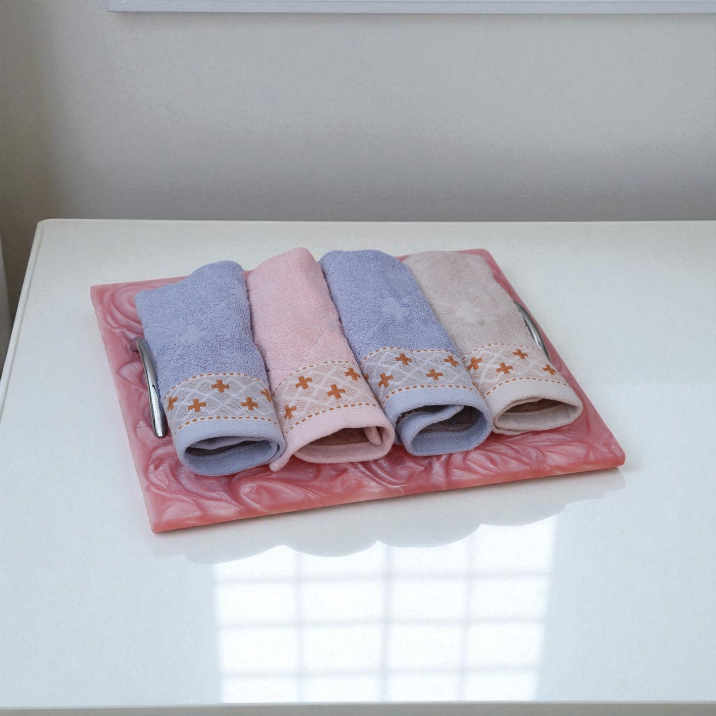Designer Multi-Purpose Towel Tray