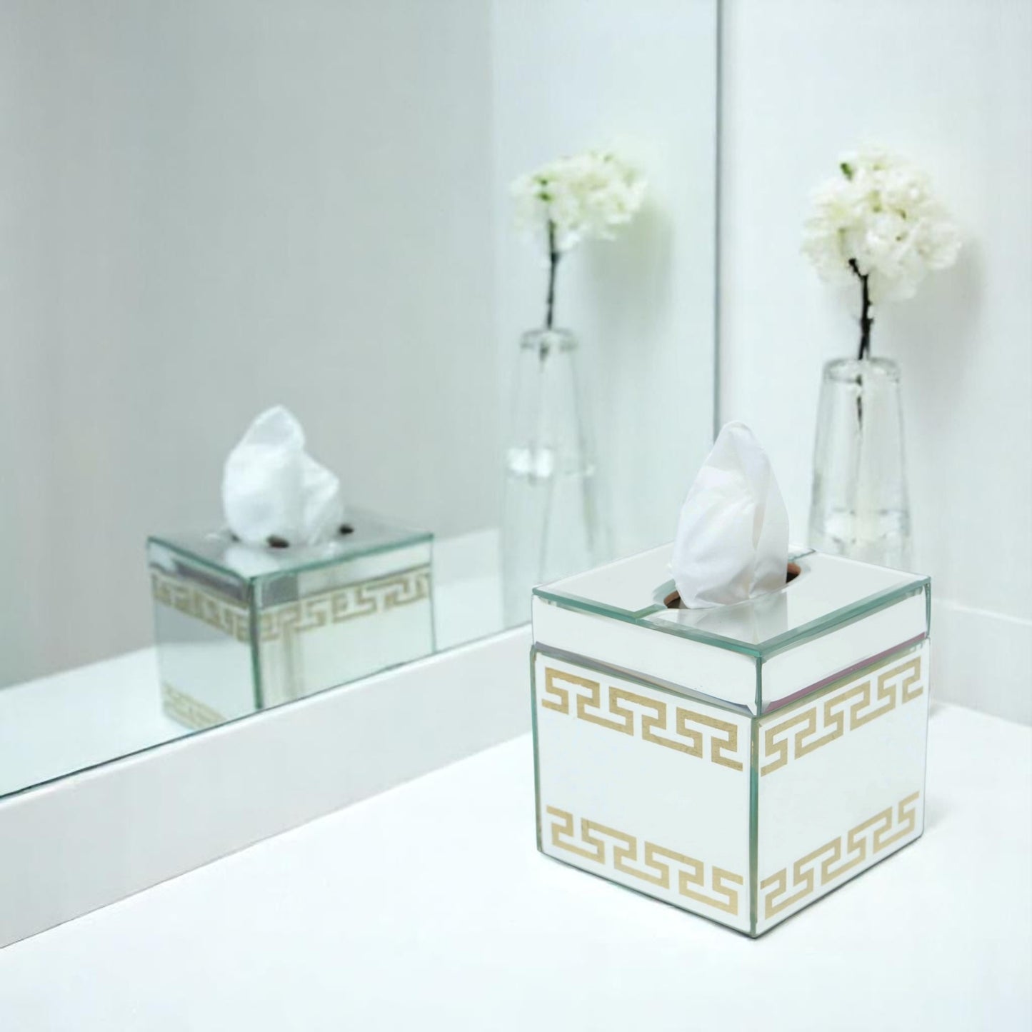 Designer Tissue Box for Modern Bathrooms