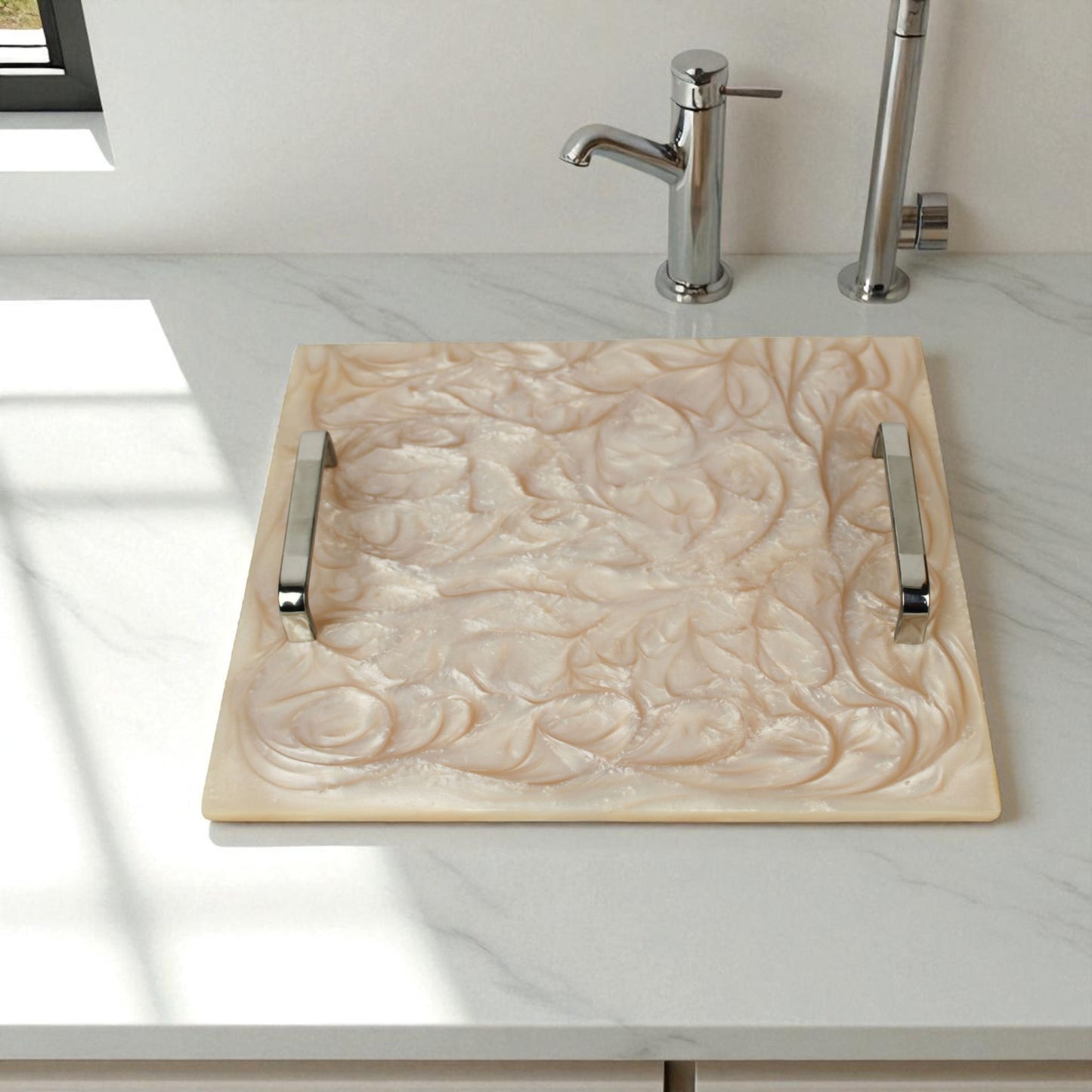 Designer Multi-Purpose Towel Tray