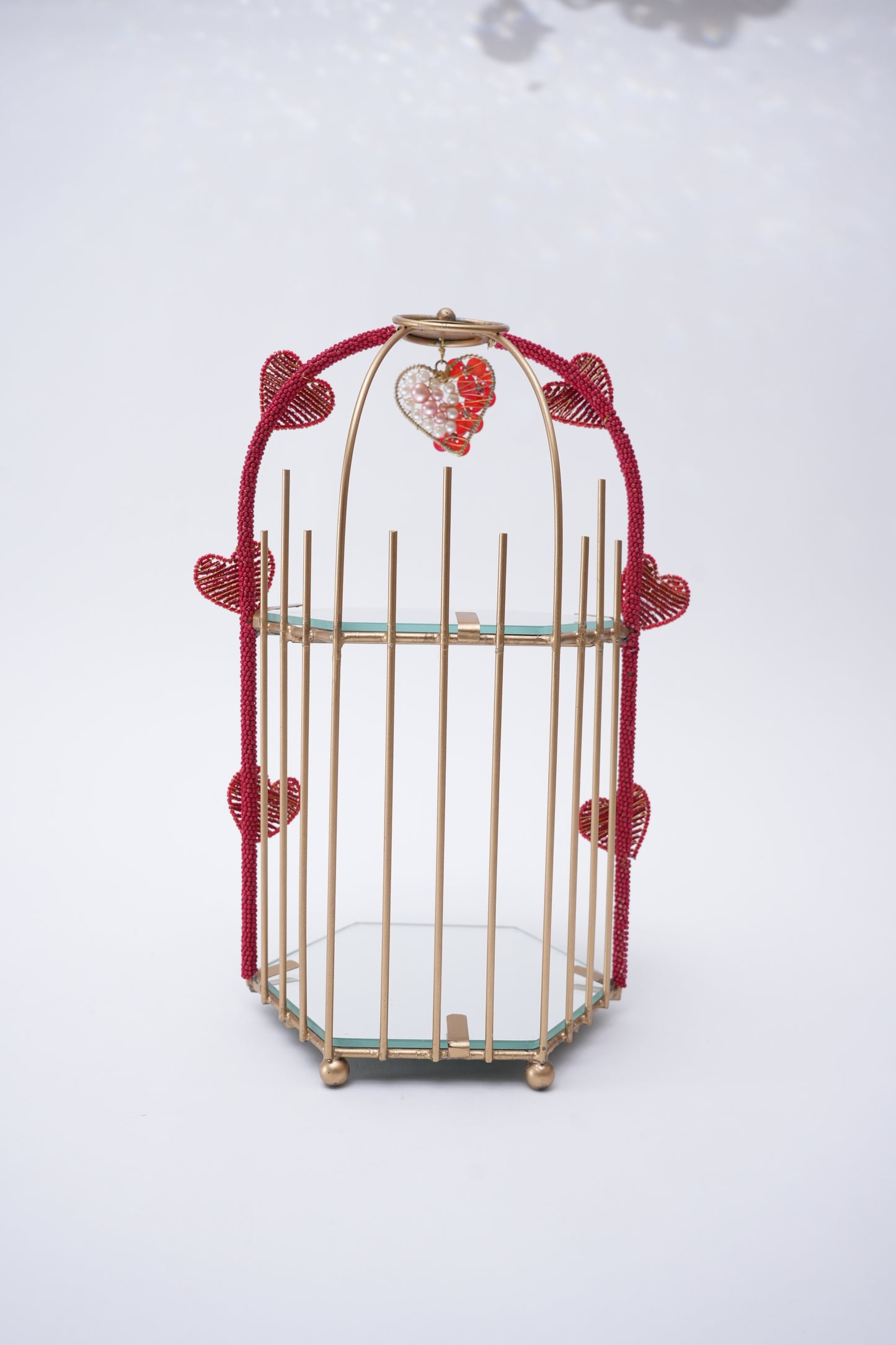Makeup Organizer for Valentine's Day