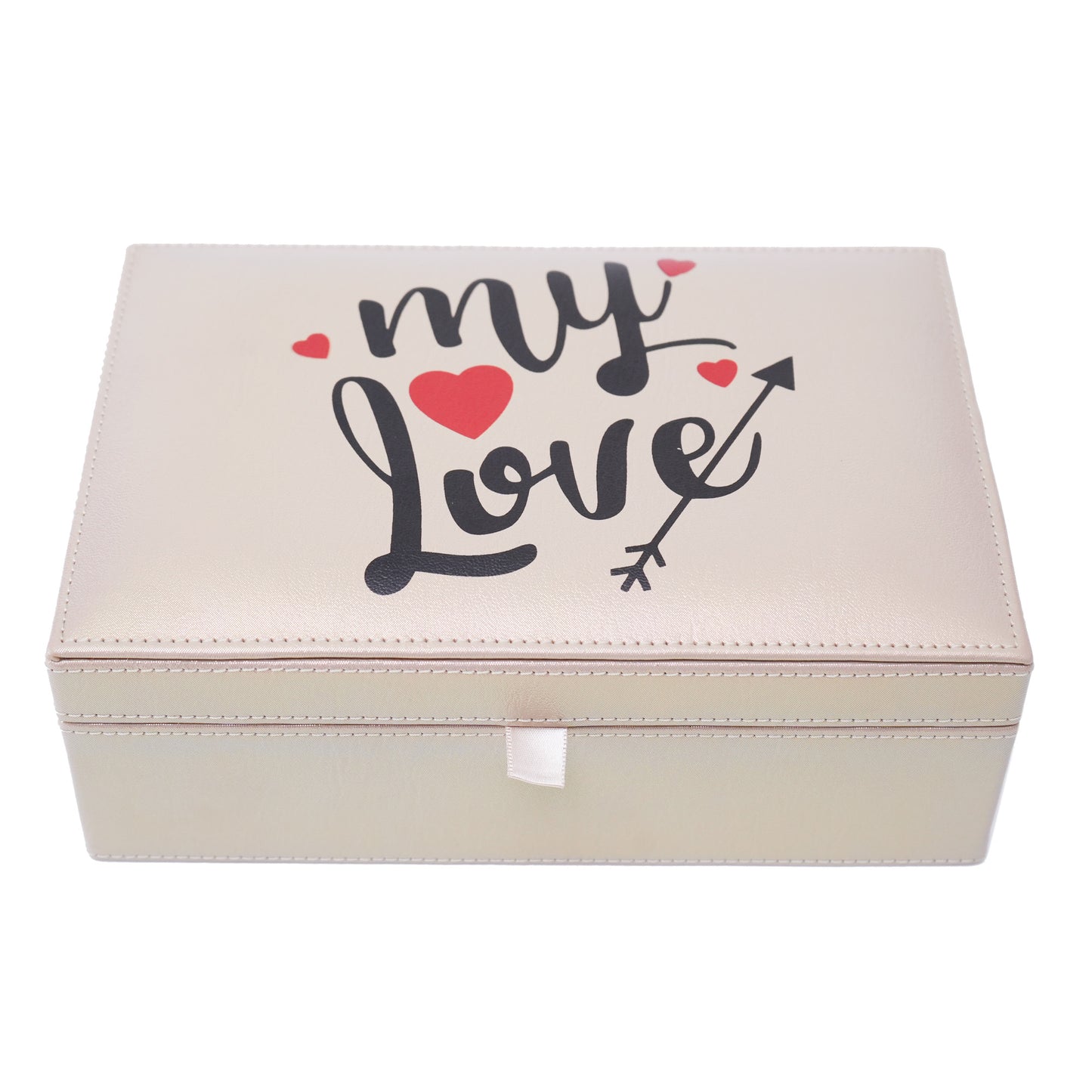 Shimmer Leatherite Jewelry Box