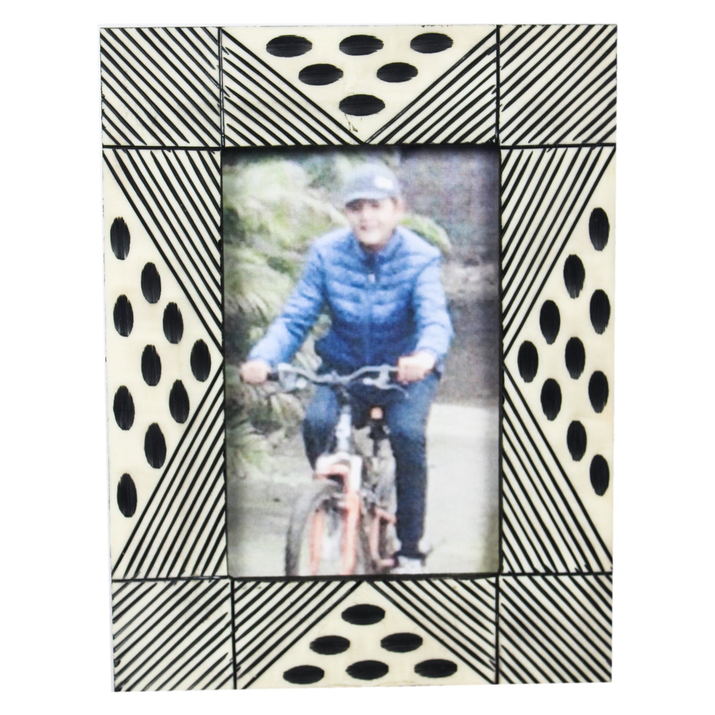 Elegant Handcrafted Resin Photo Frame