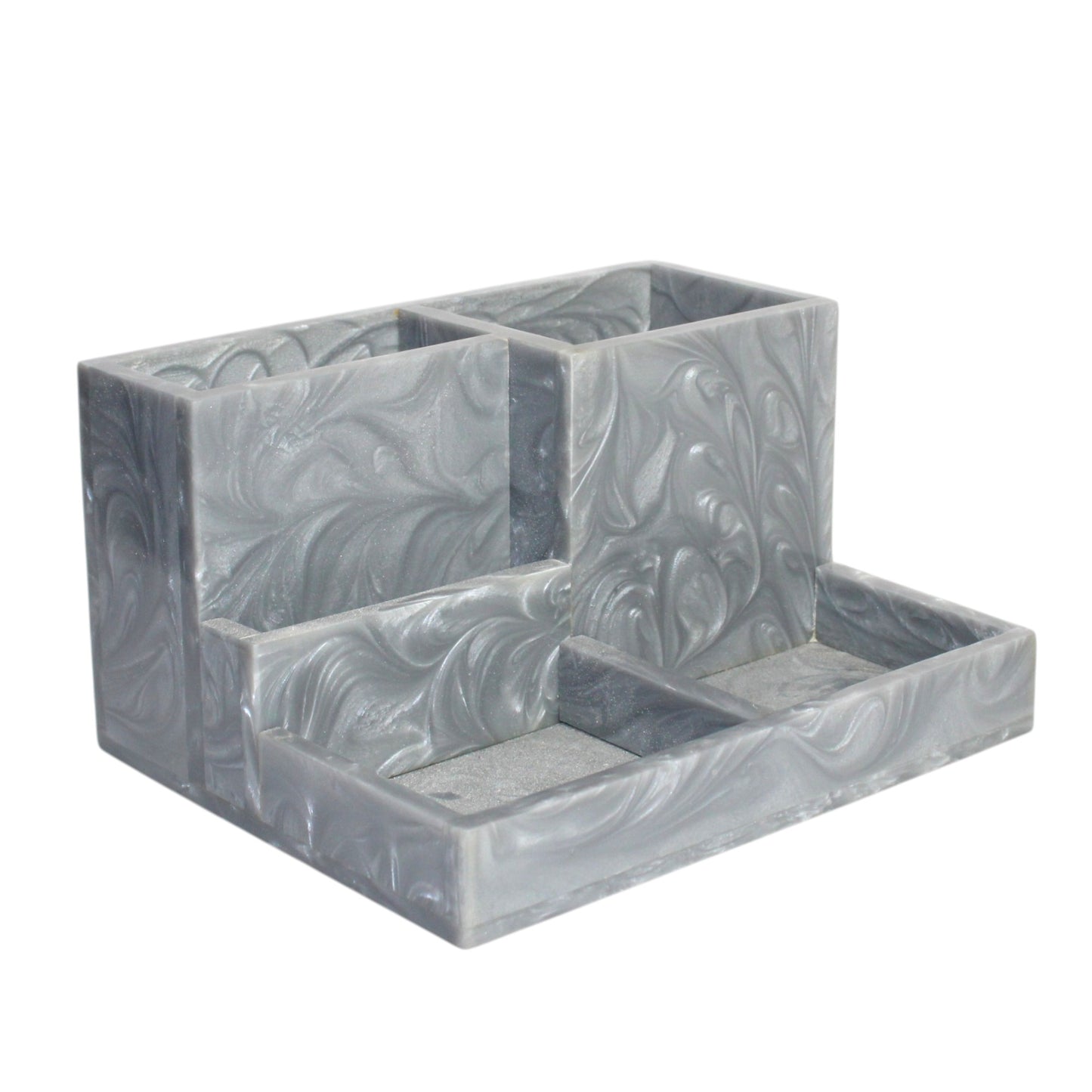 Chic Resin Makeup Organizer