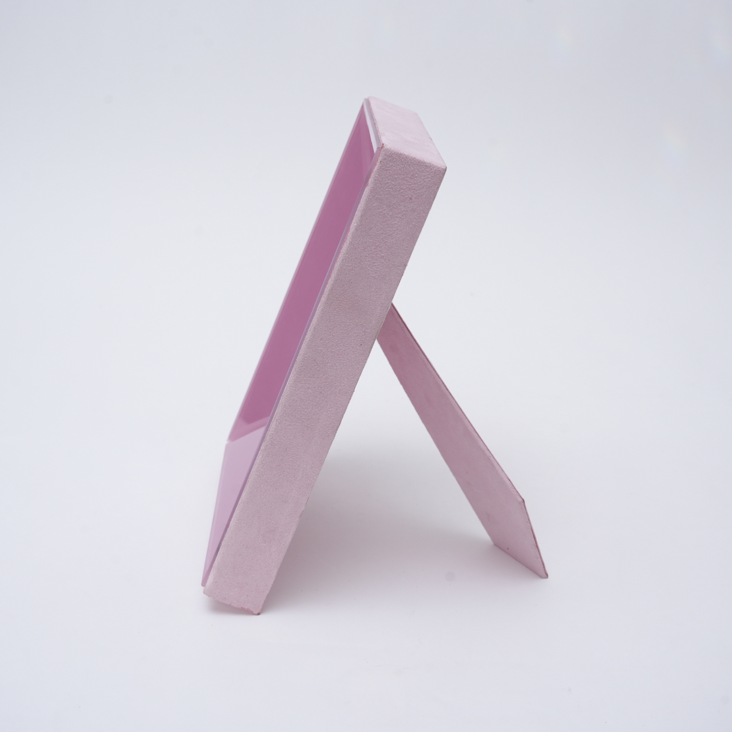 Pink Glass Picture Frame