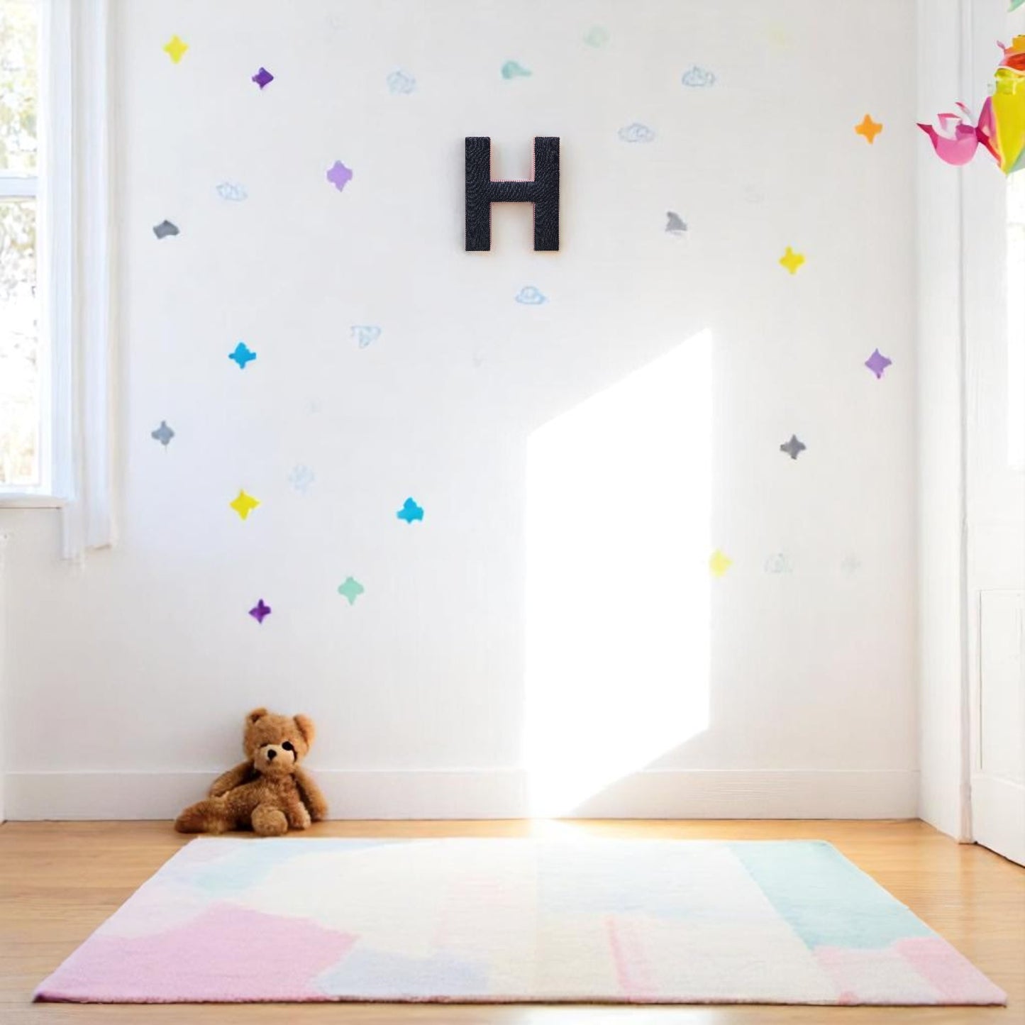 Wall Hanging Alphabet Letter "H"