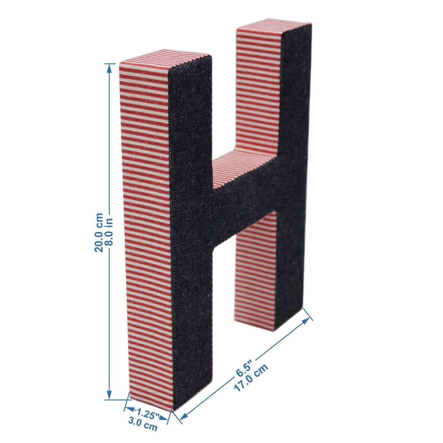 Wall Hanging Alphabet Letter "H"