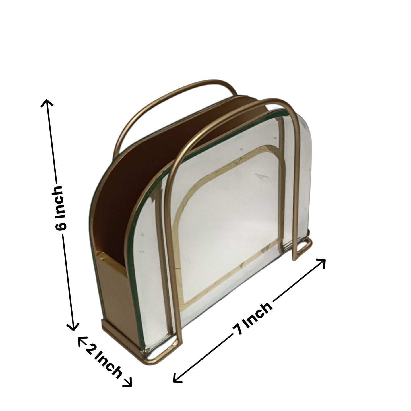 Designer Silver Tissue Holder