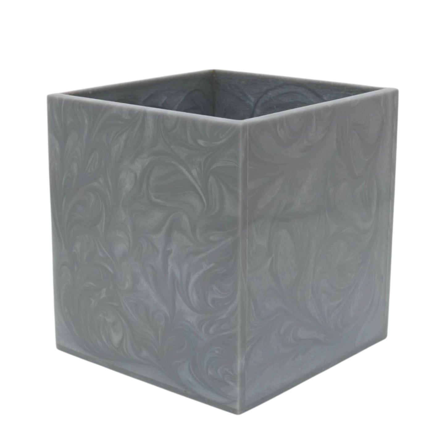 Grey Resin Dustbin