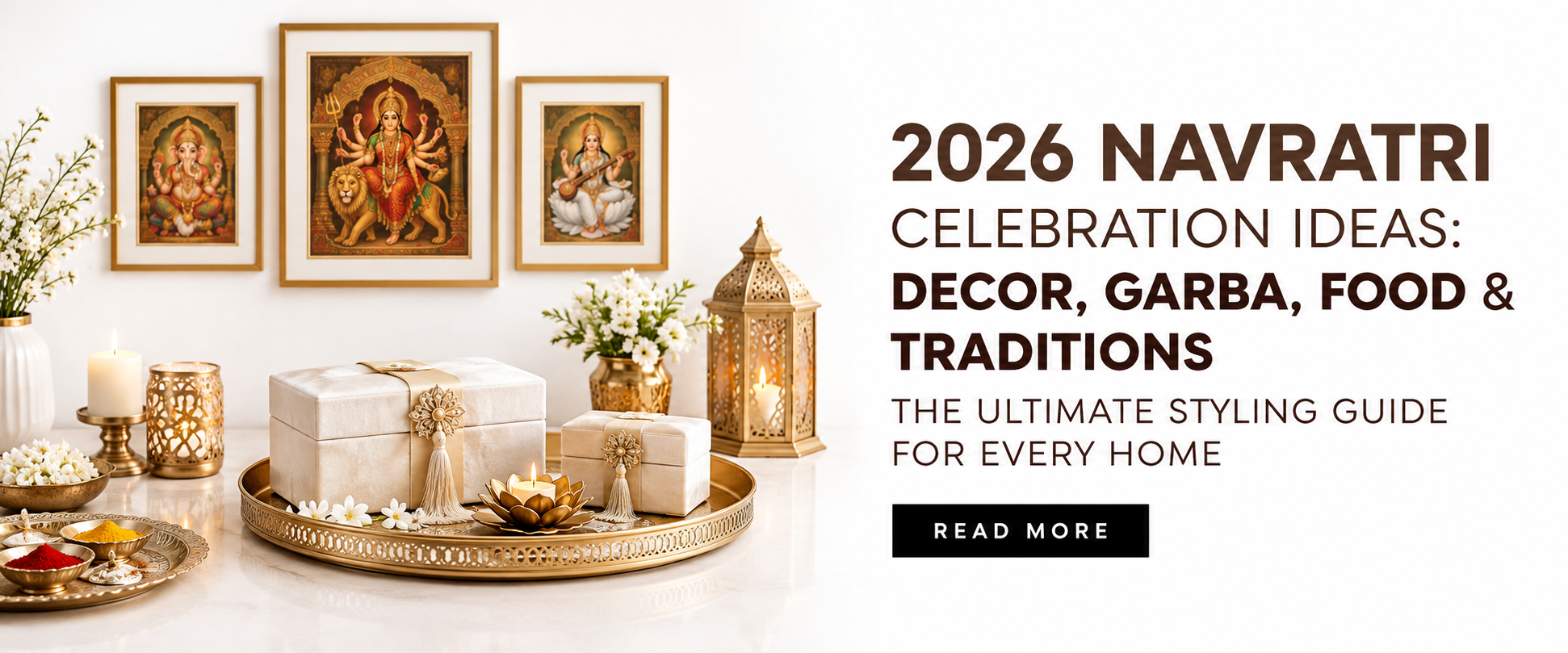 Navratri Pooja Room Decoration Ideas for a Peaceful and Festive Home