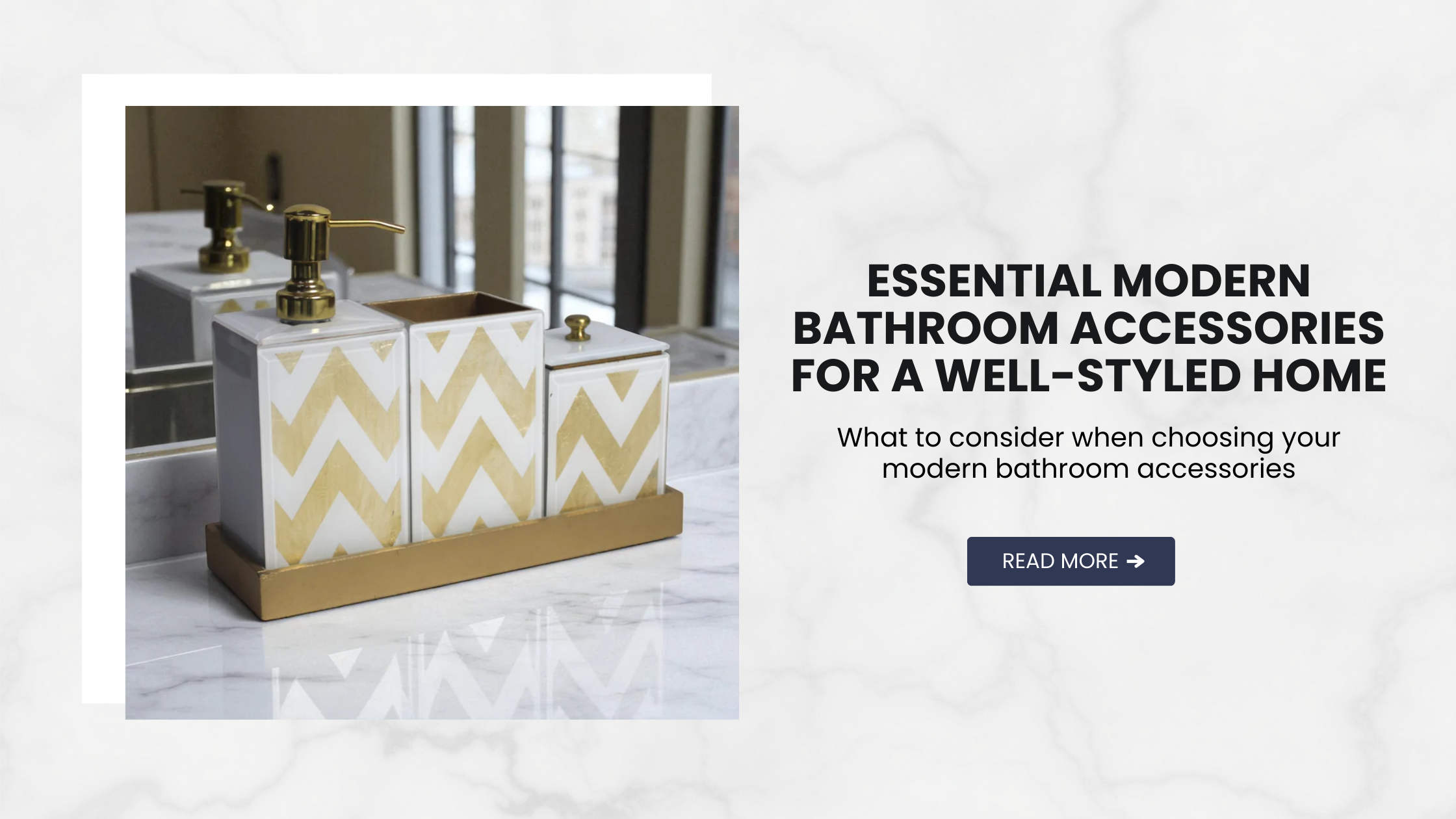 Essential Modern Bathroom Accessories for a Well-Styled Home