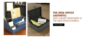 The 2026 Office Aesthetic: Why Luxury Stationery is the New Status Symbol