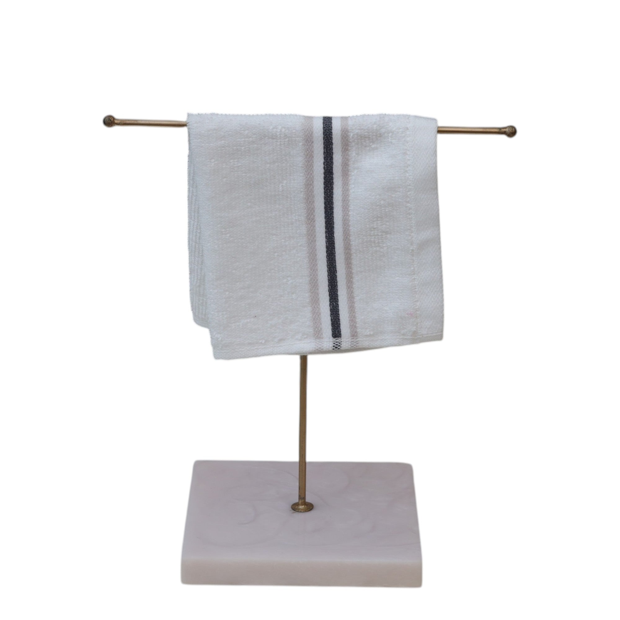  Single Metal T-Stand With Beige Resin Base 