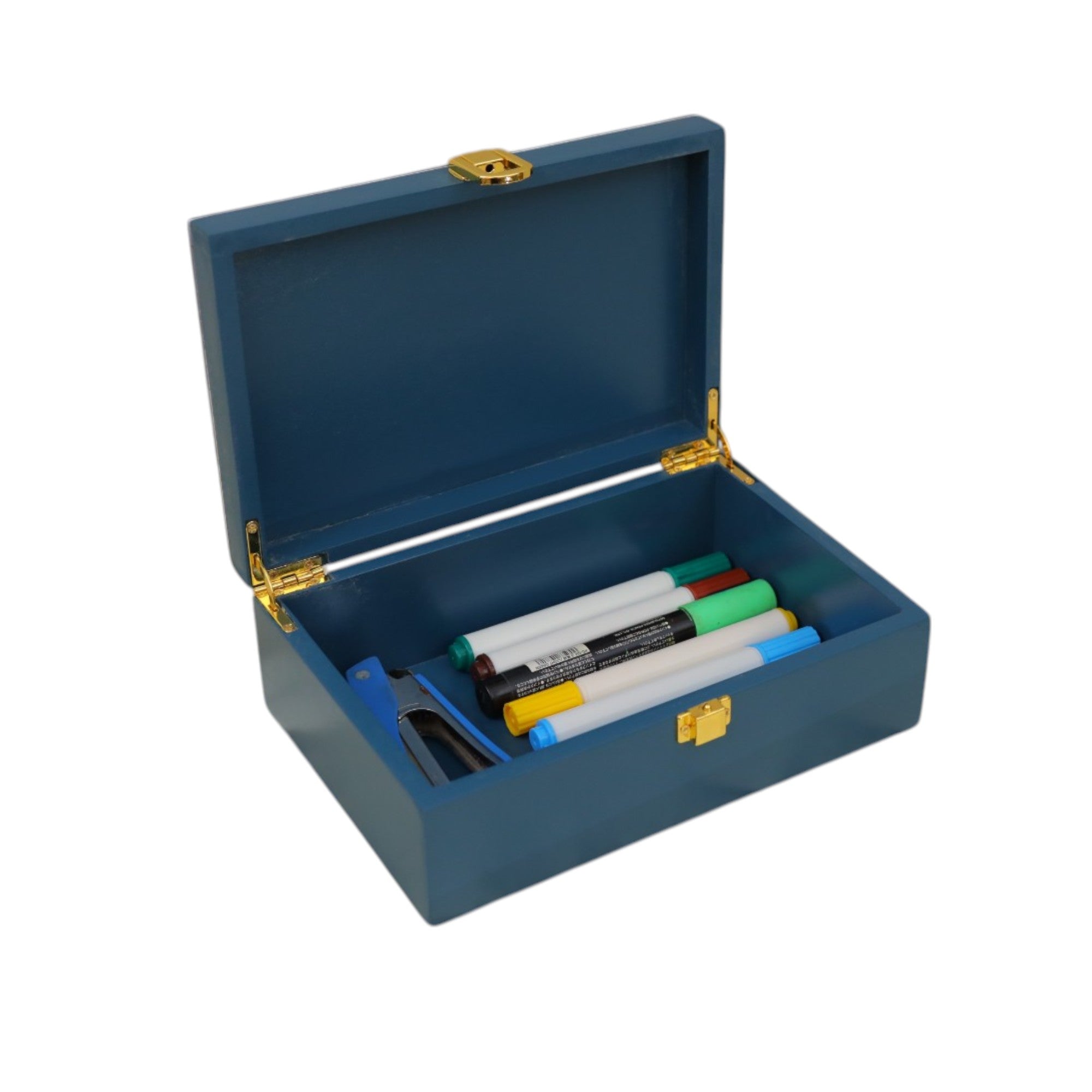 Premium Green Glass Storage Box with Pickle Ball Design