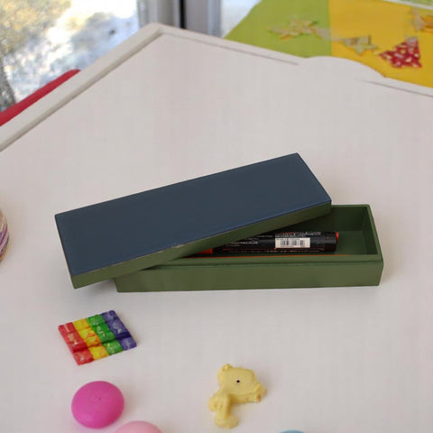 Premium Glass Pen Box