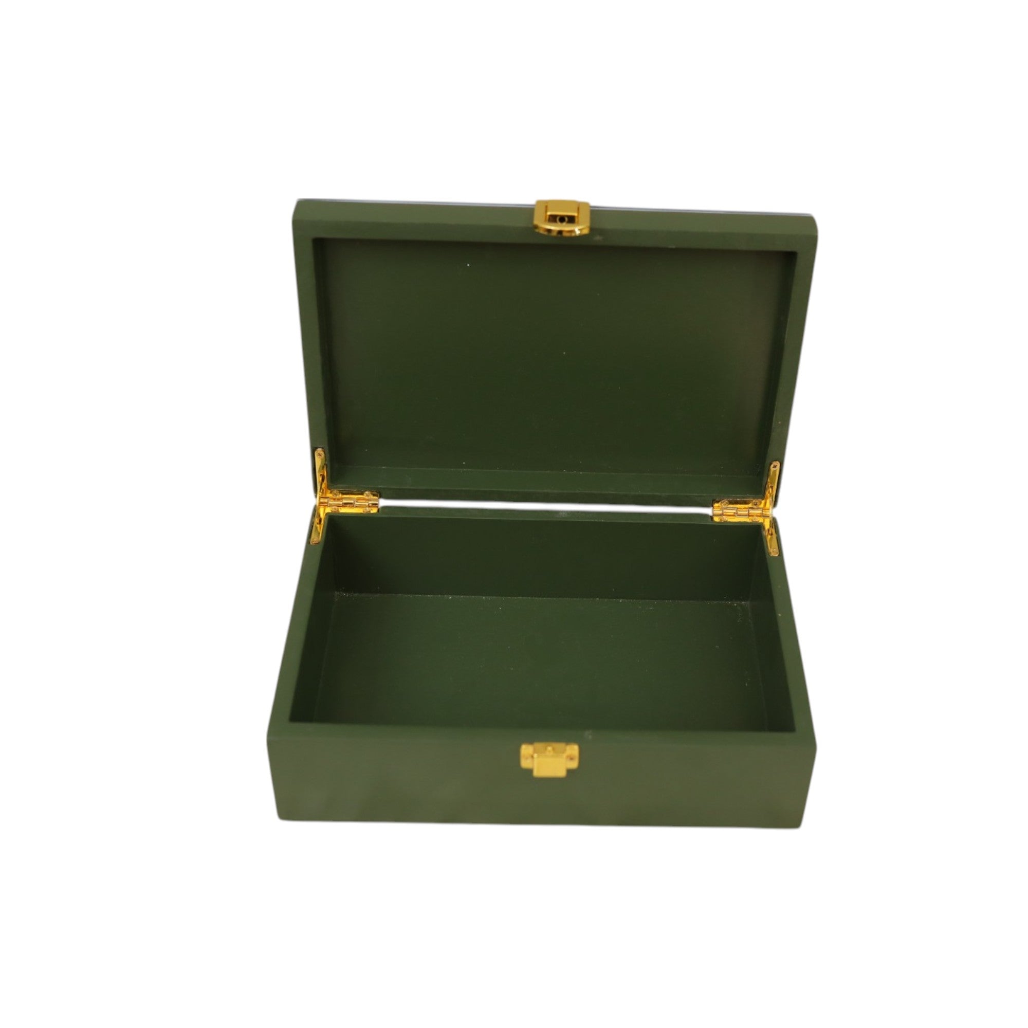 Premium Green Glass Storage Box with Pickle Ball Design