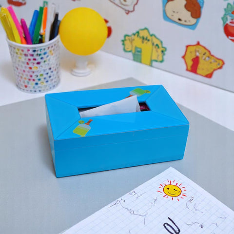 Pickle Ball Design Tissue Box