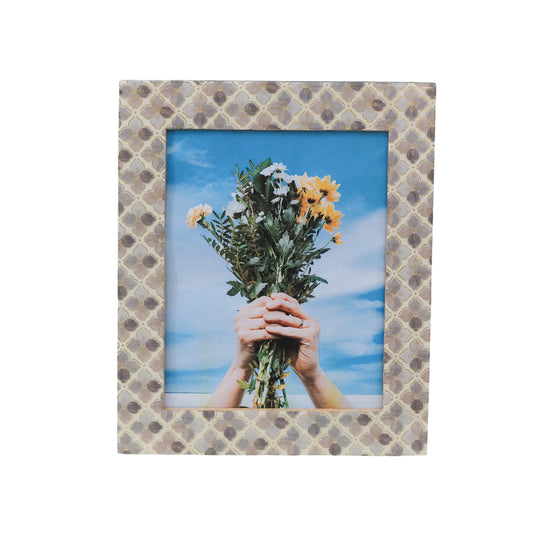 Floral Designer Photo Frame