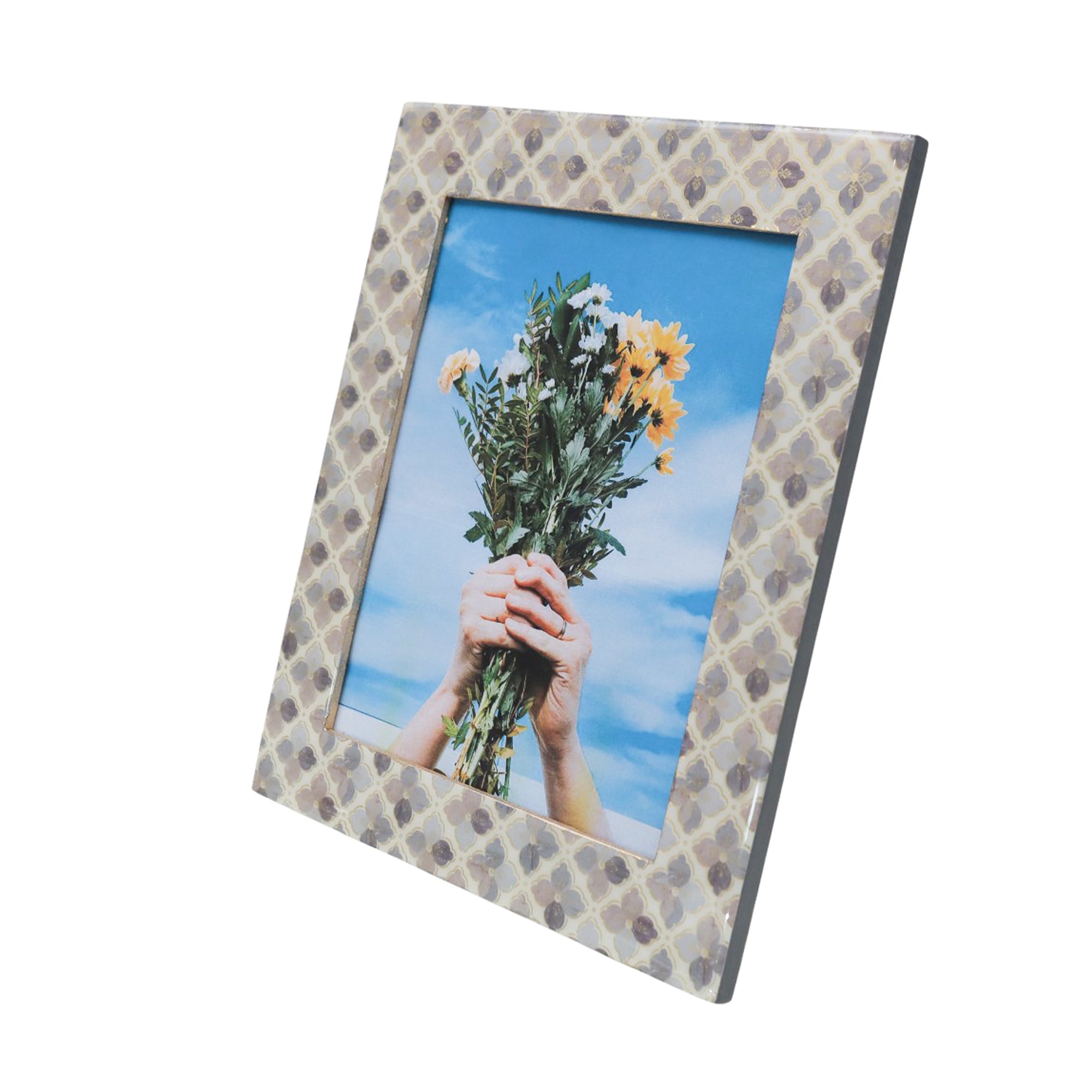 Floral Designer Photo Frame