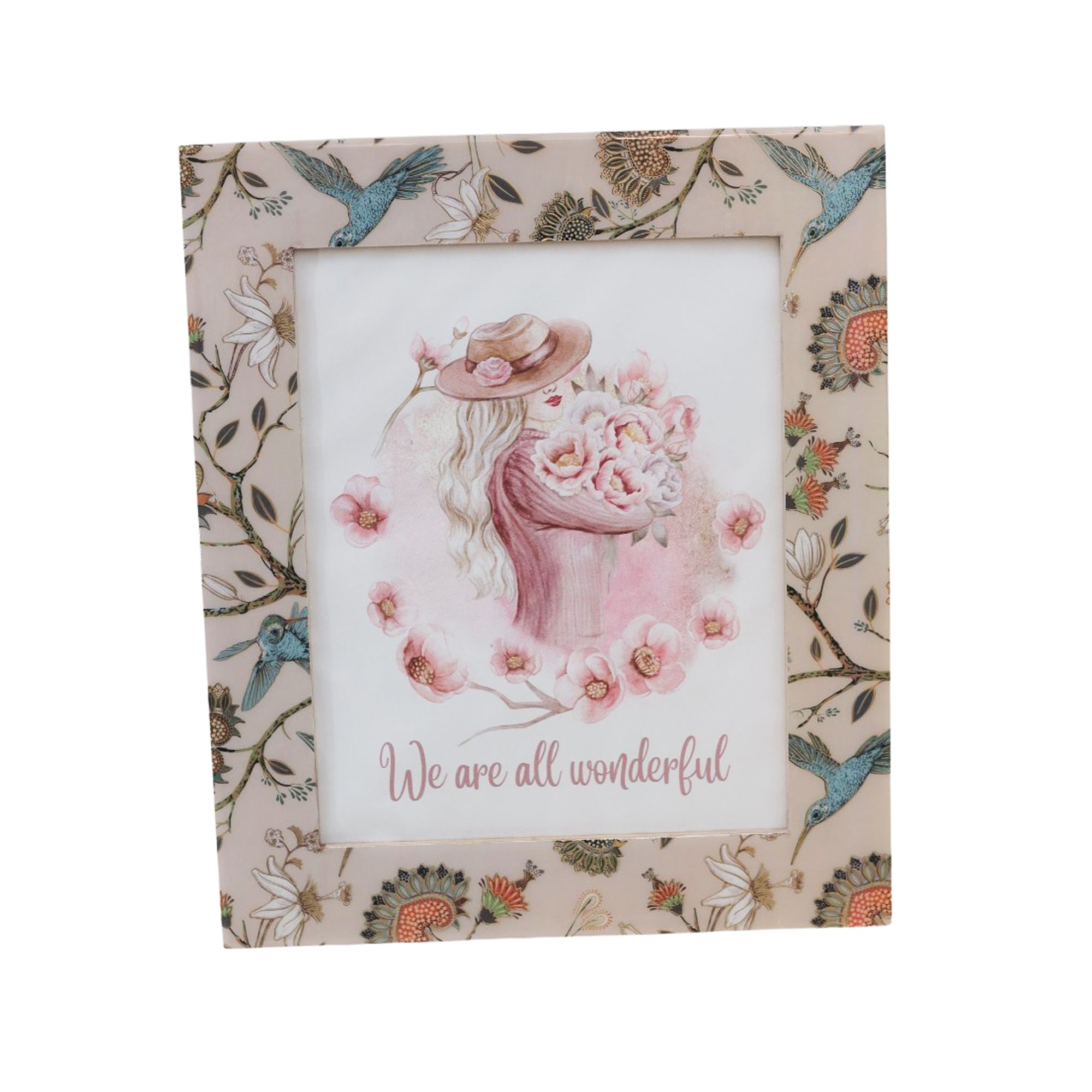 Floral Designer Photo Frame