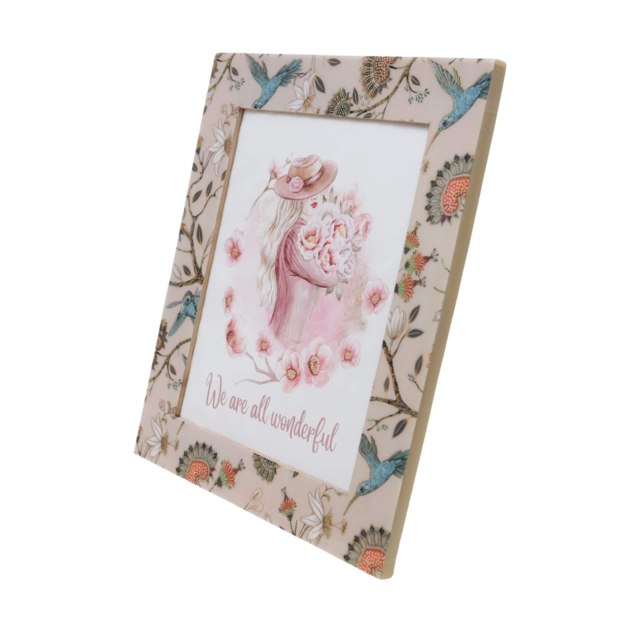 Floral Designer Photo Frame