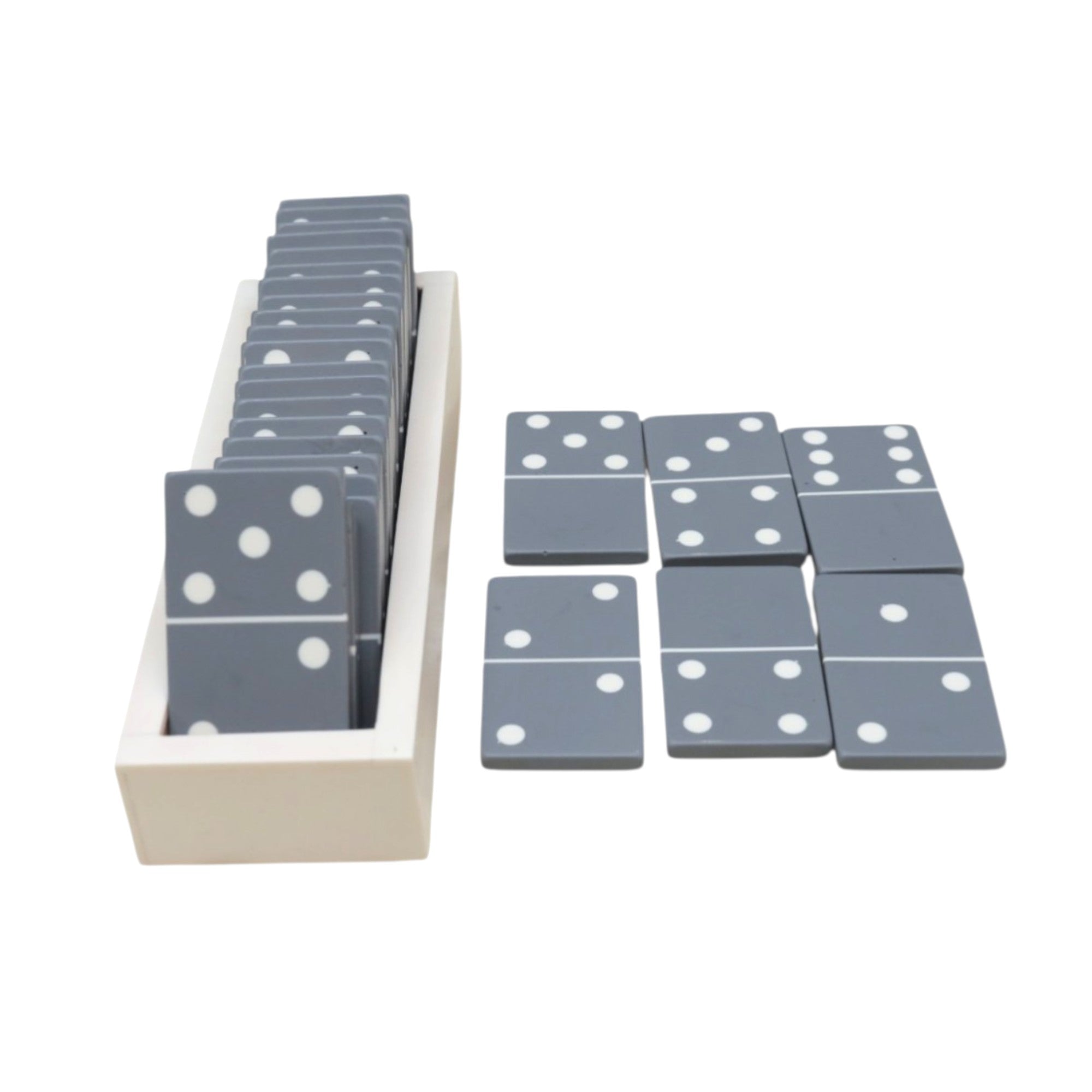  Ivory & Grey Dominos Game 