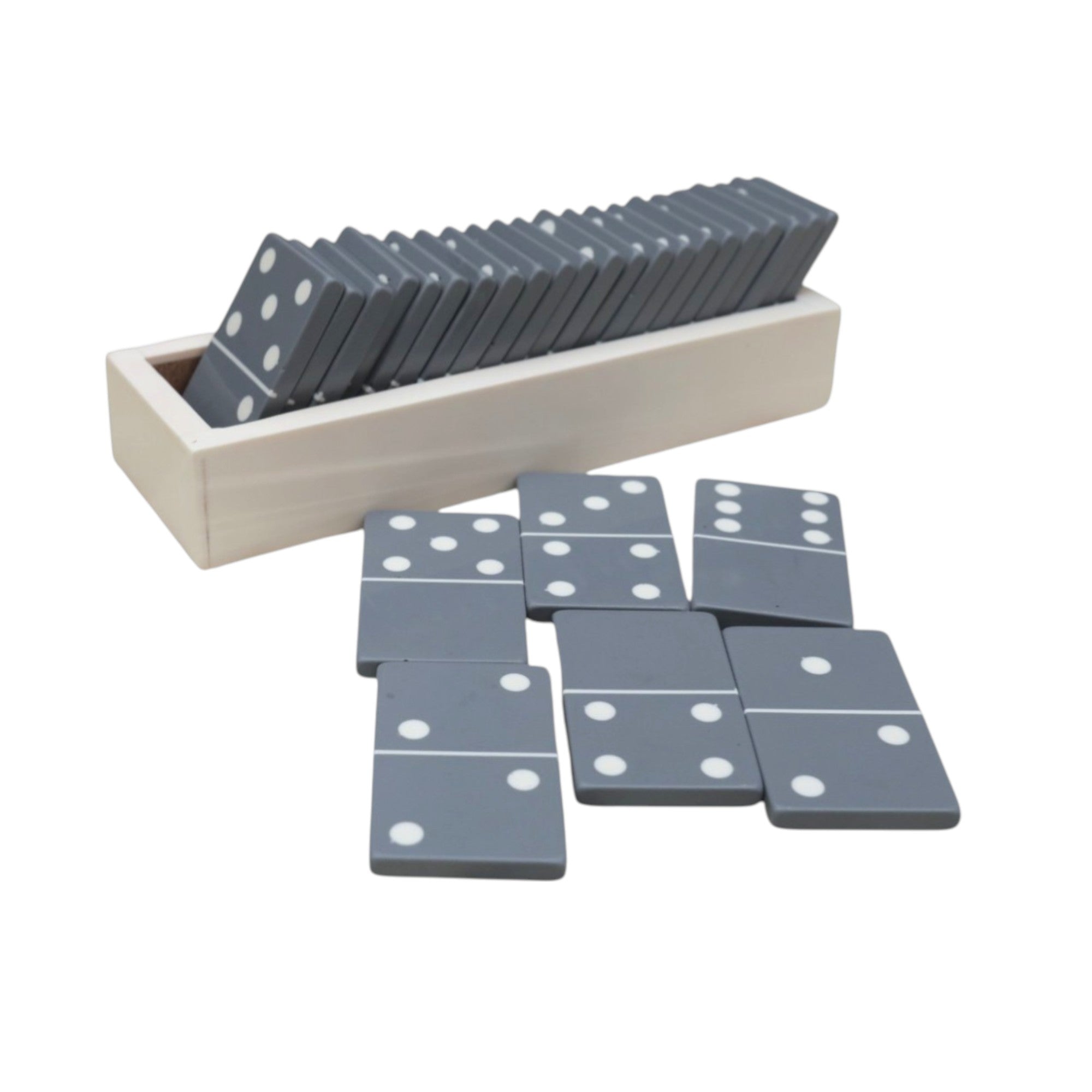  Ivory & Grey Dominos Game 