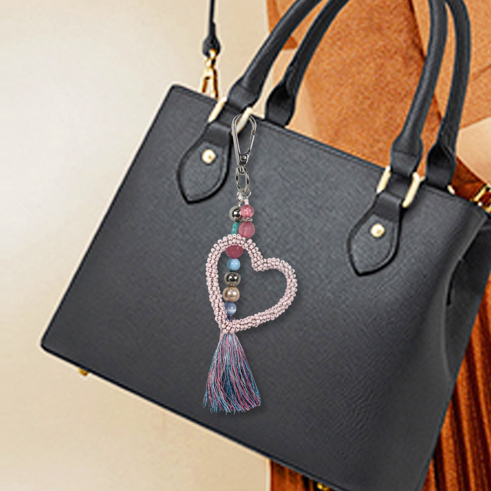 Heart Shaped Bag Charm for Bag