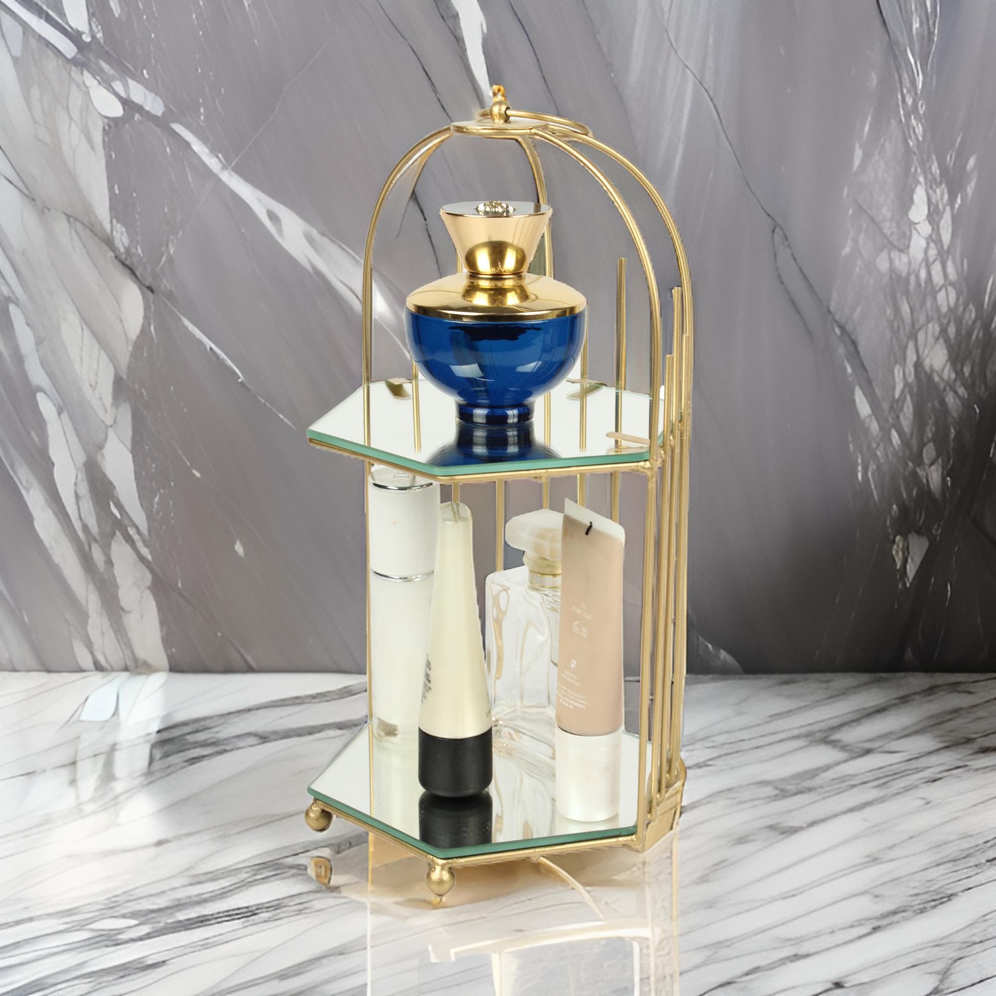 Dresser Makeup Organizer (Medium, Cage Shape)