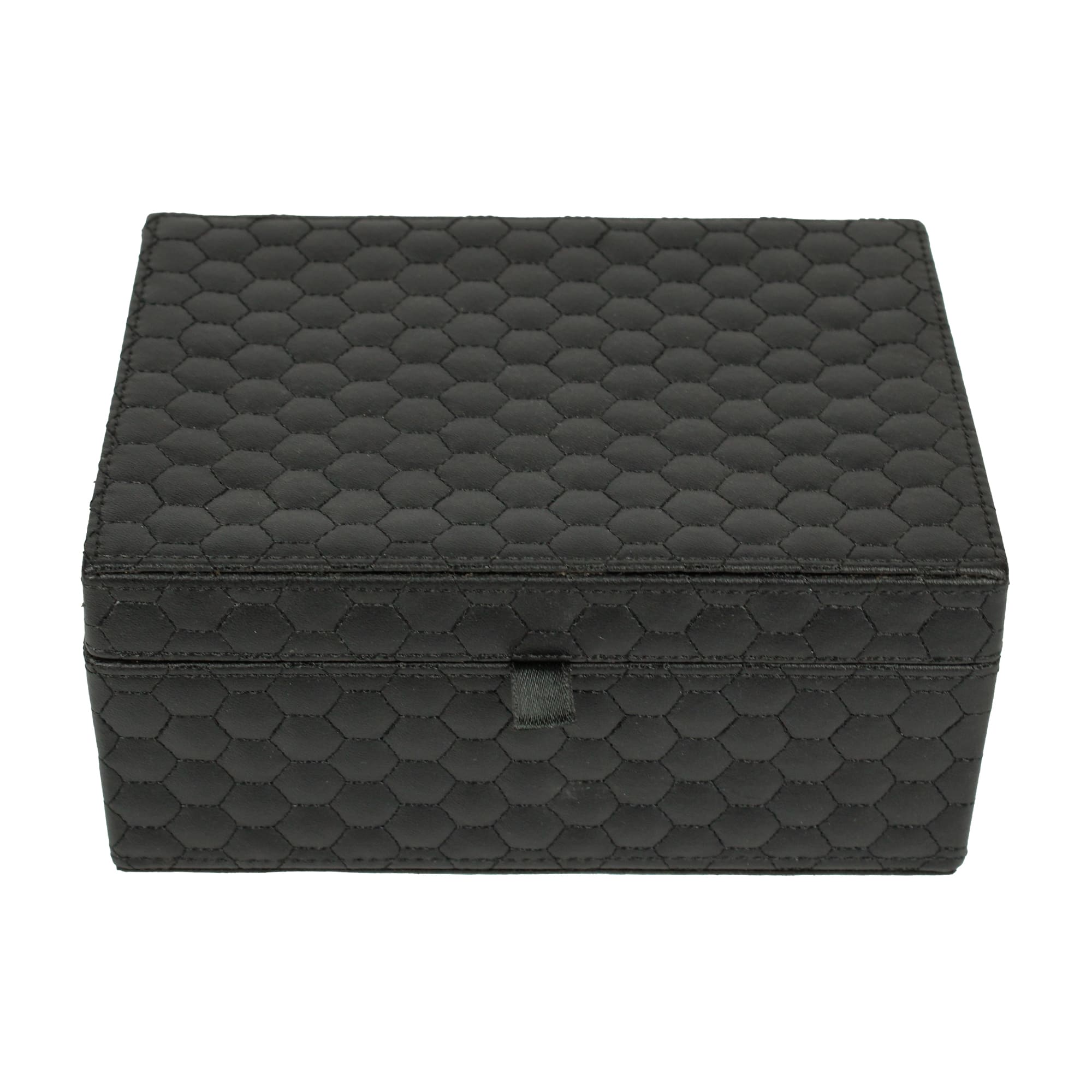 Premium Black Leatherite Storage Box