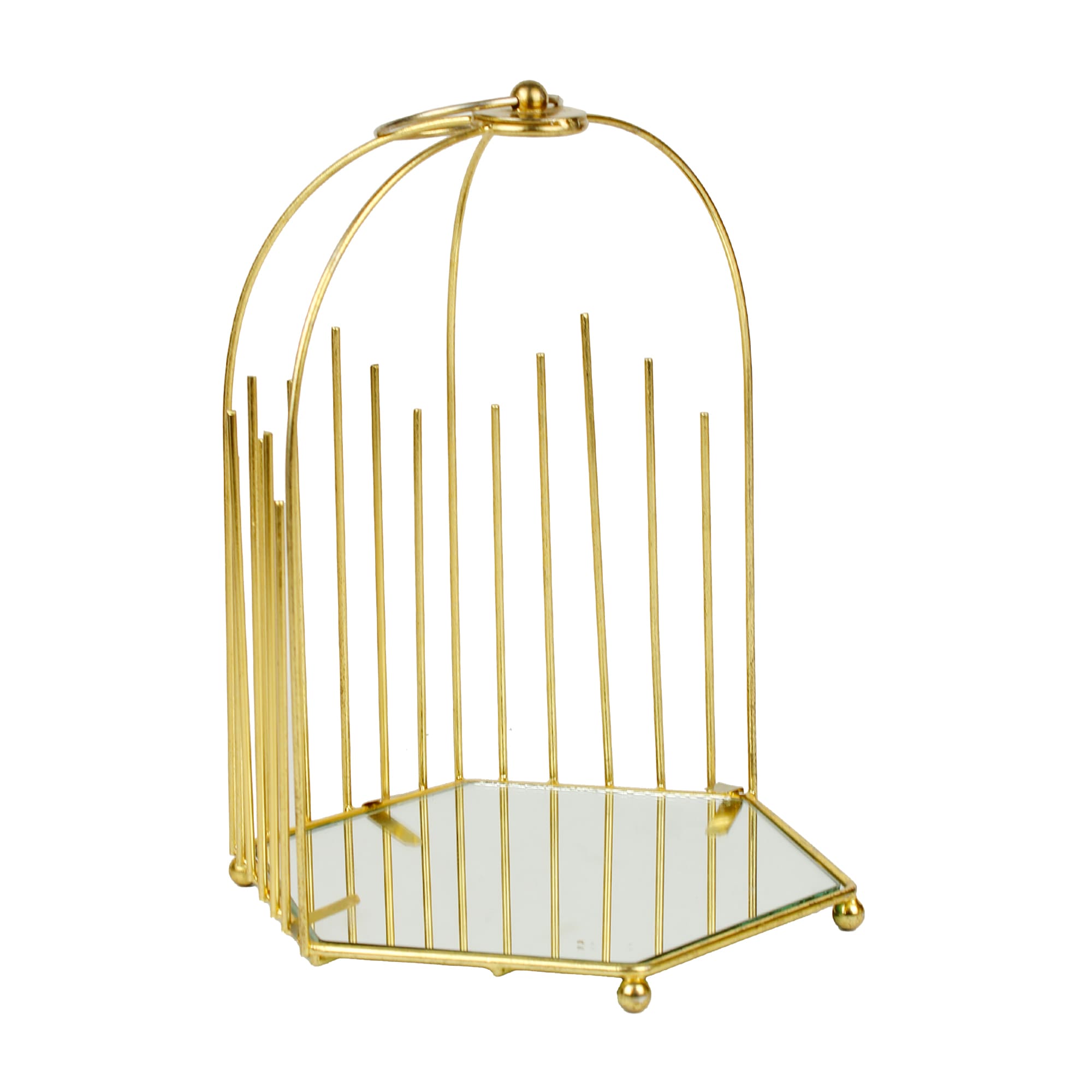 Cage Shaped Makeup Container (Small )