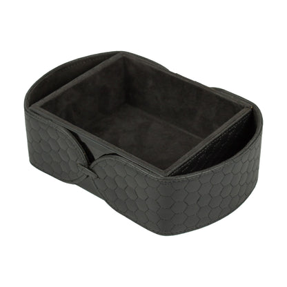 Black Leatherite Stationery Holder