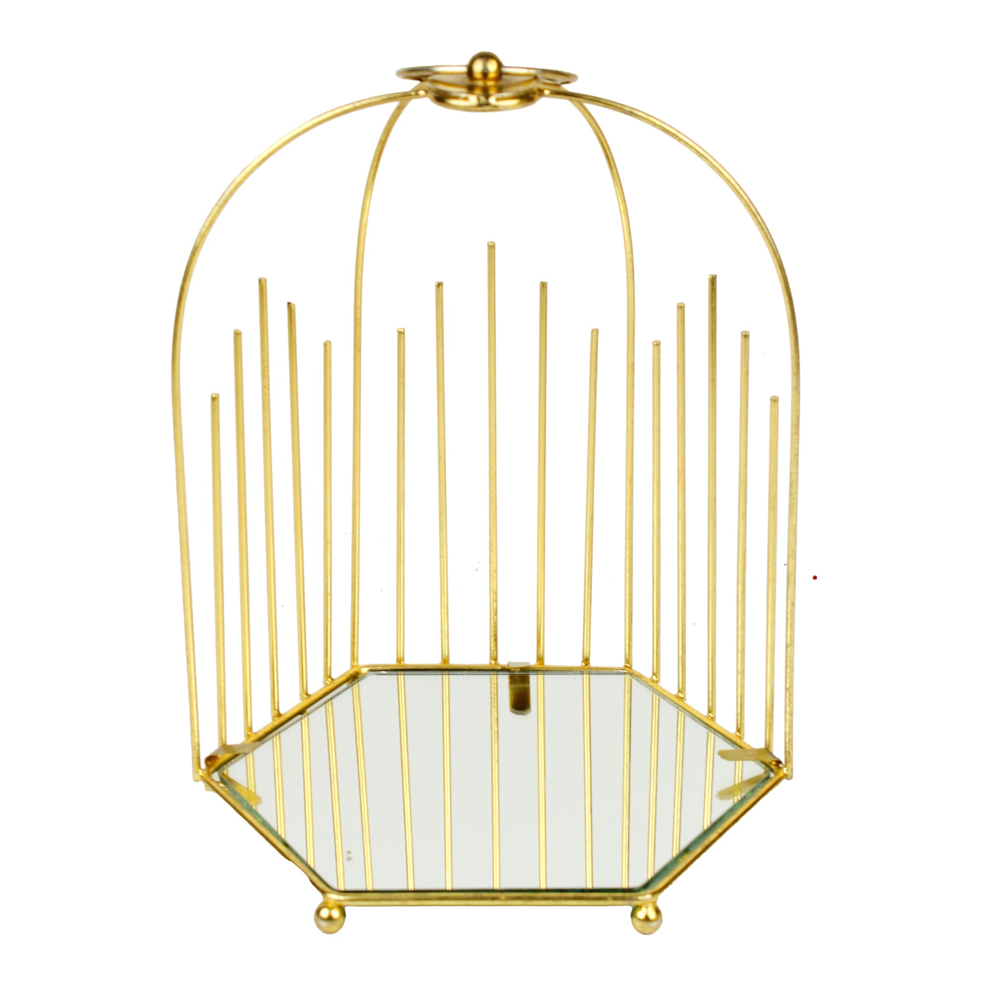 Cage Shaped Makeup Container (Small )
