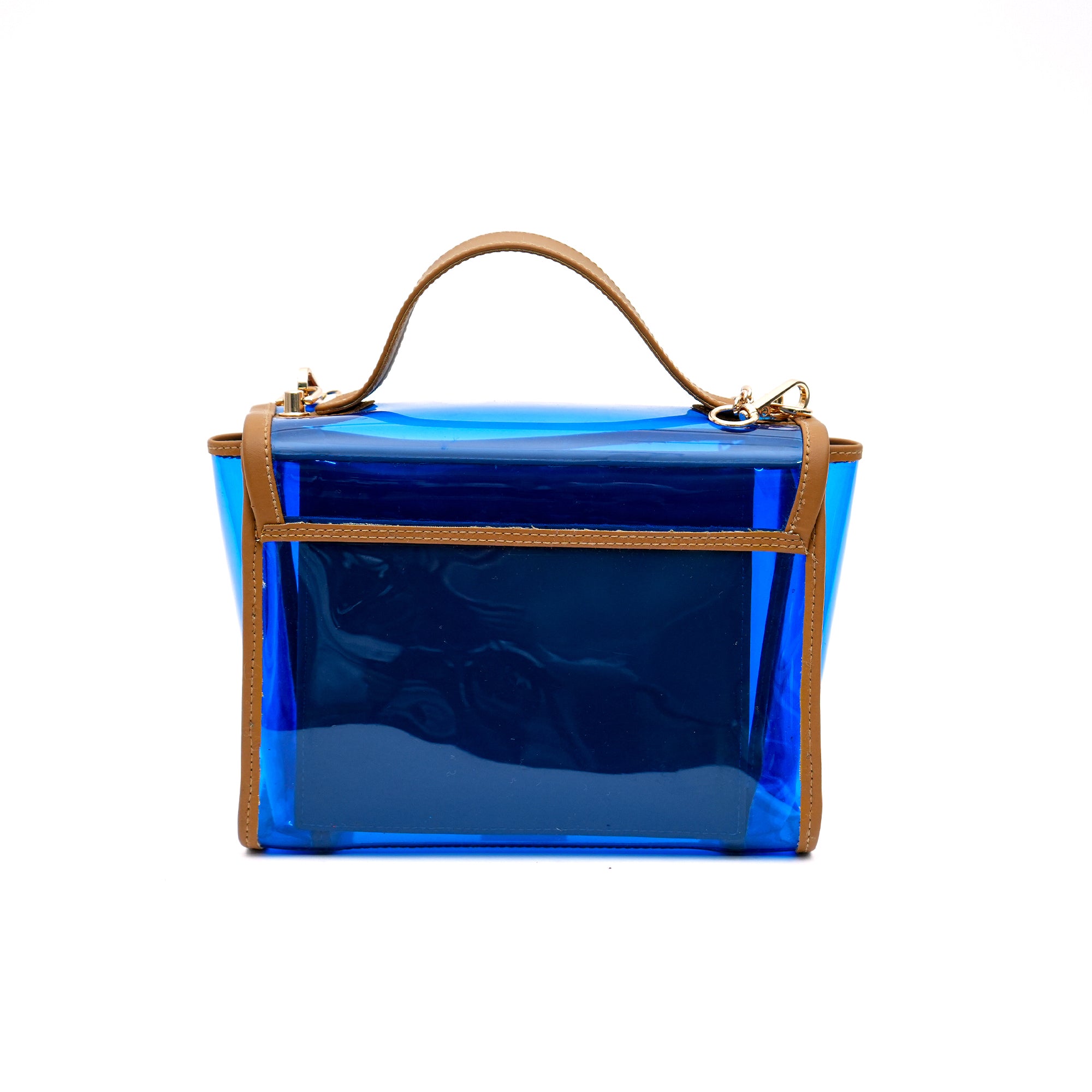 Blue Transparent Premium Sling Bag for Women