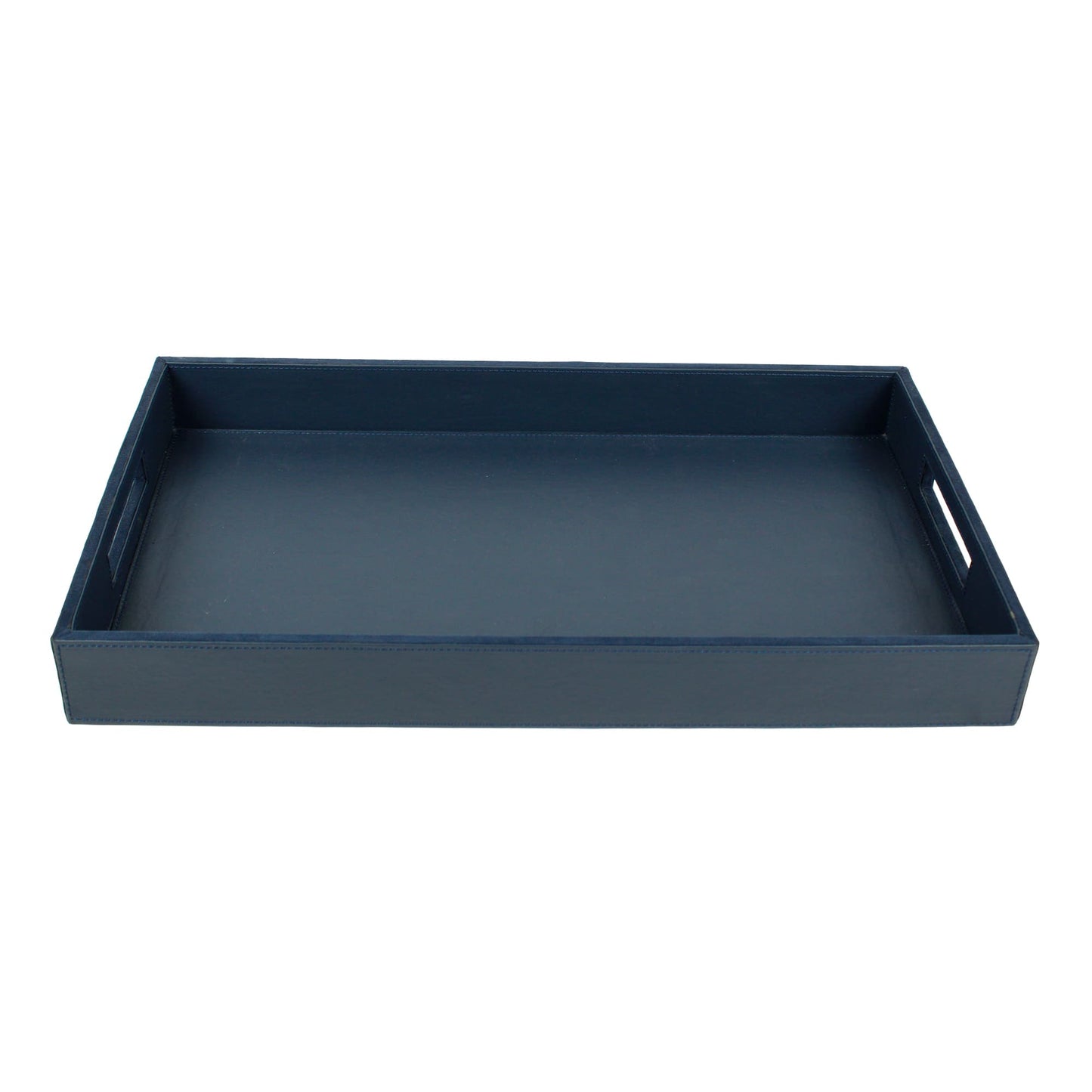 Blue Leatherite Tray