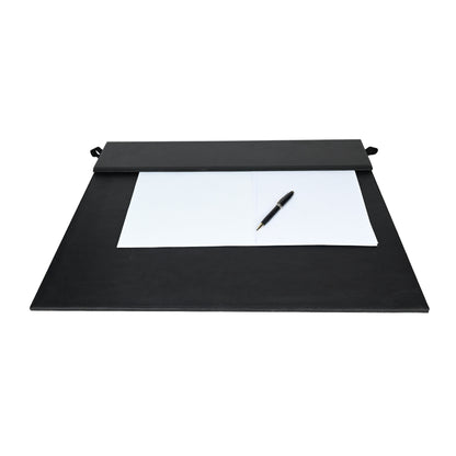 Black Leatherite Office Table Planner