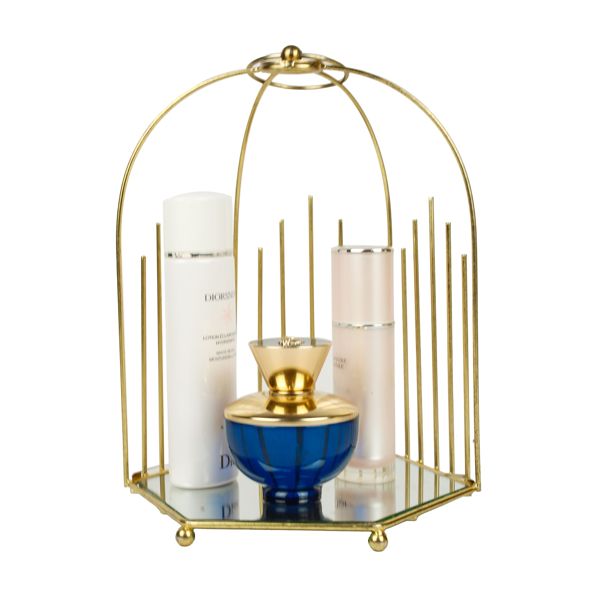 Cage Shaped Makeup Container (Small )