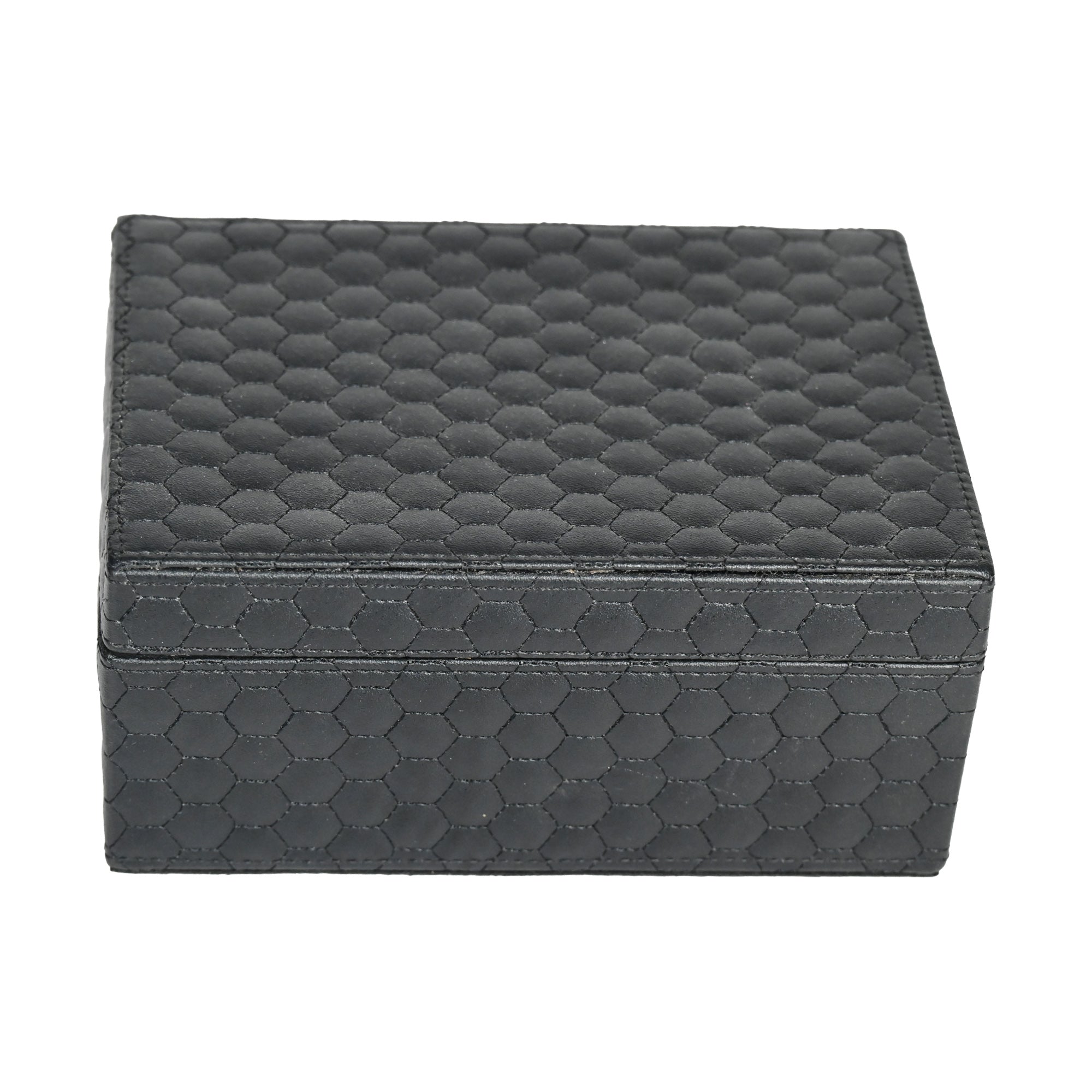 Premium Black Leatherite Storage Box
