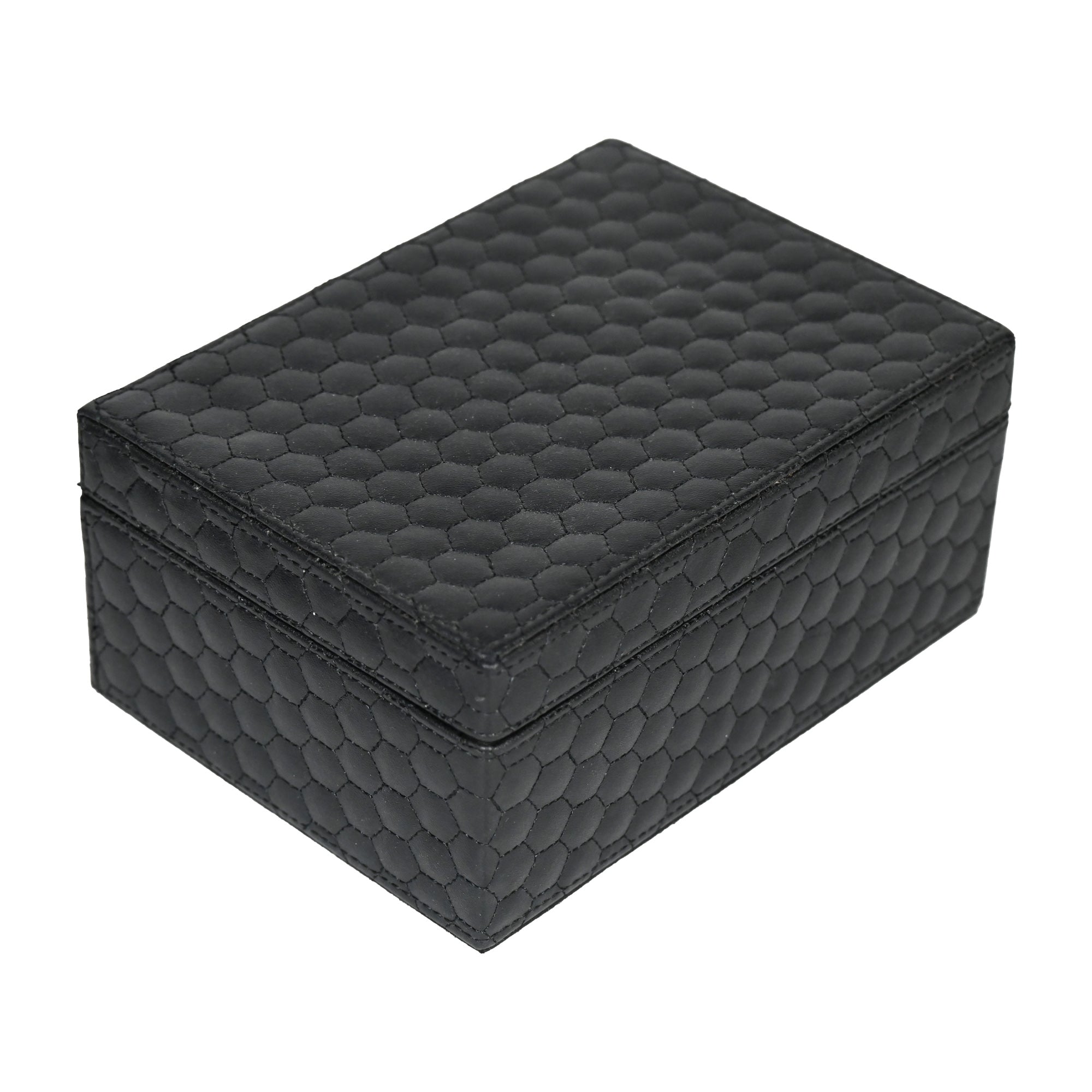 Premium Black Leatherite Storage Box
