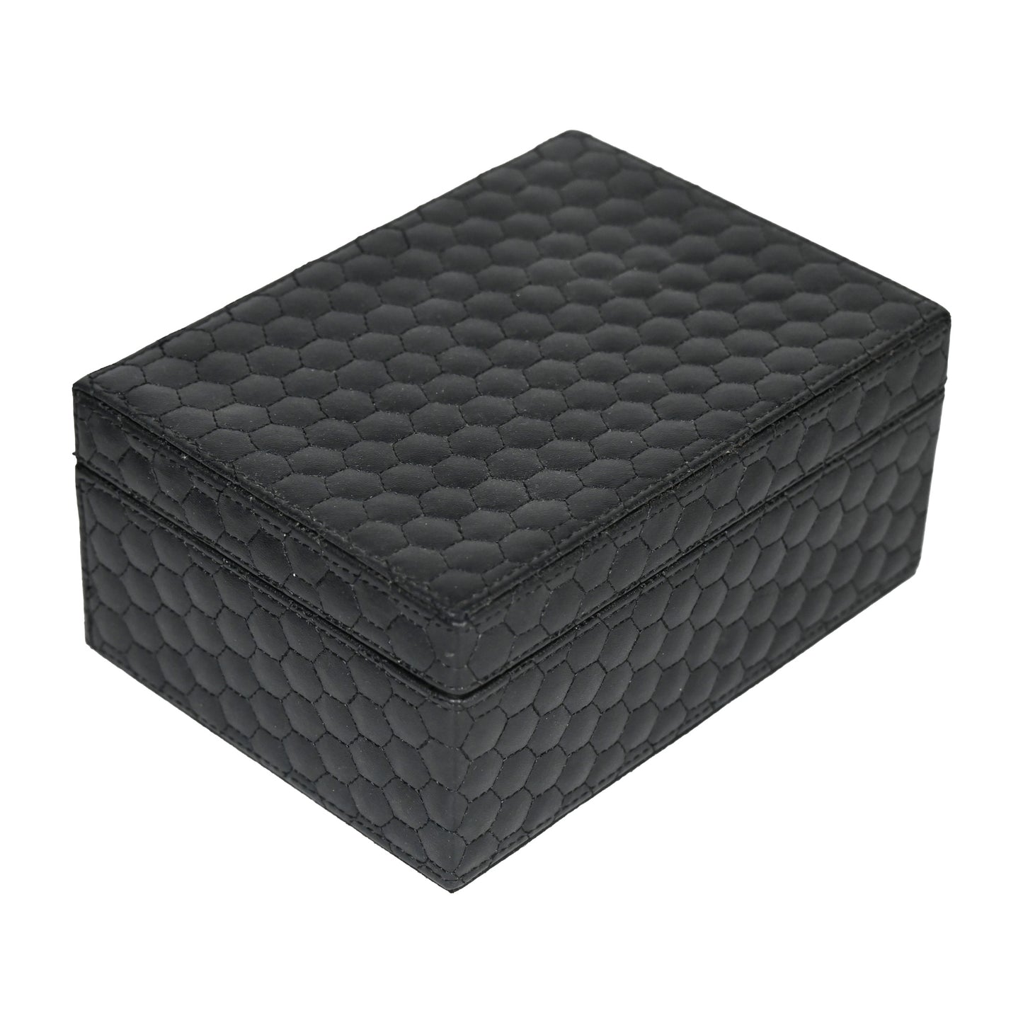 Black Leatherite Storage Box