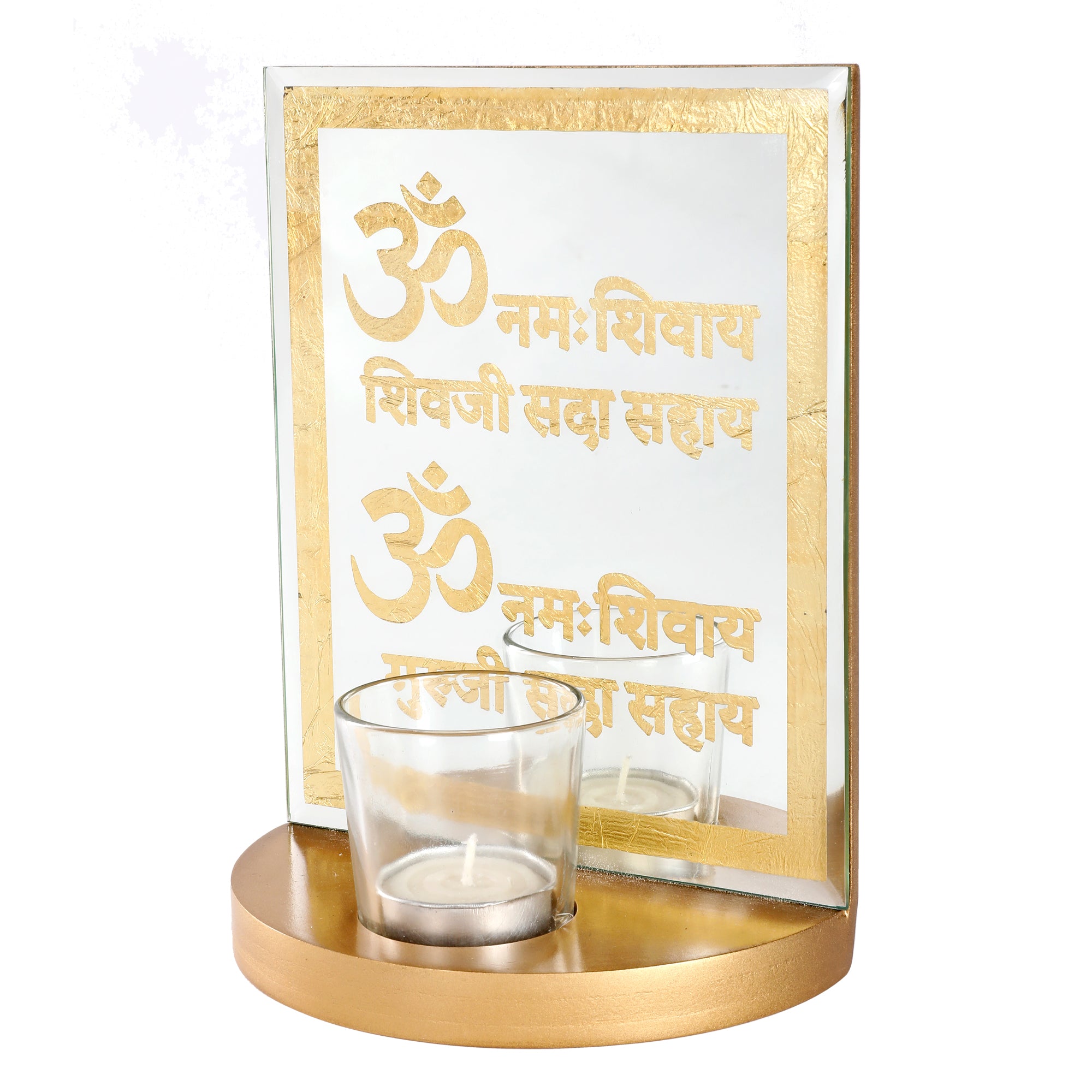 Om Namah Shivaya MANTRA JAAP Guruji Table top for Worship-Decoration-TH-191