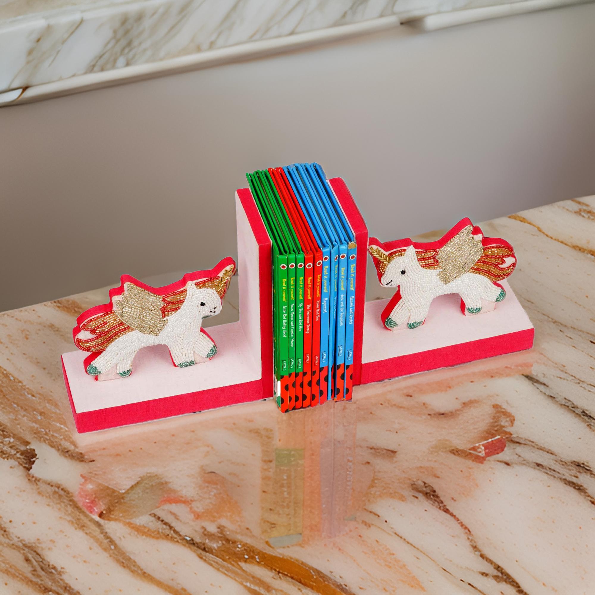 Unicorn Design Bookends (Set of 2 Pieces)