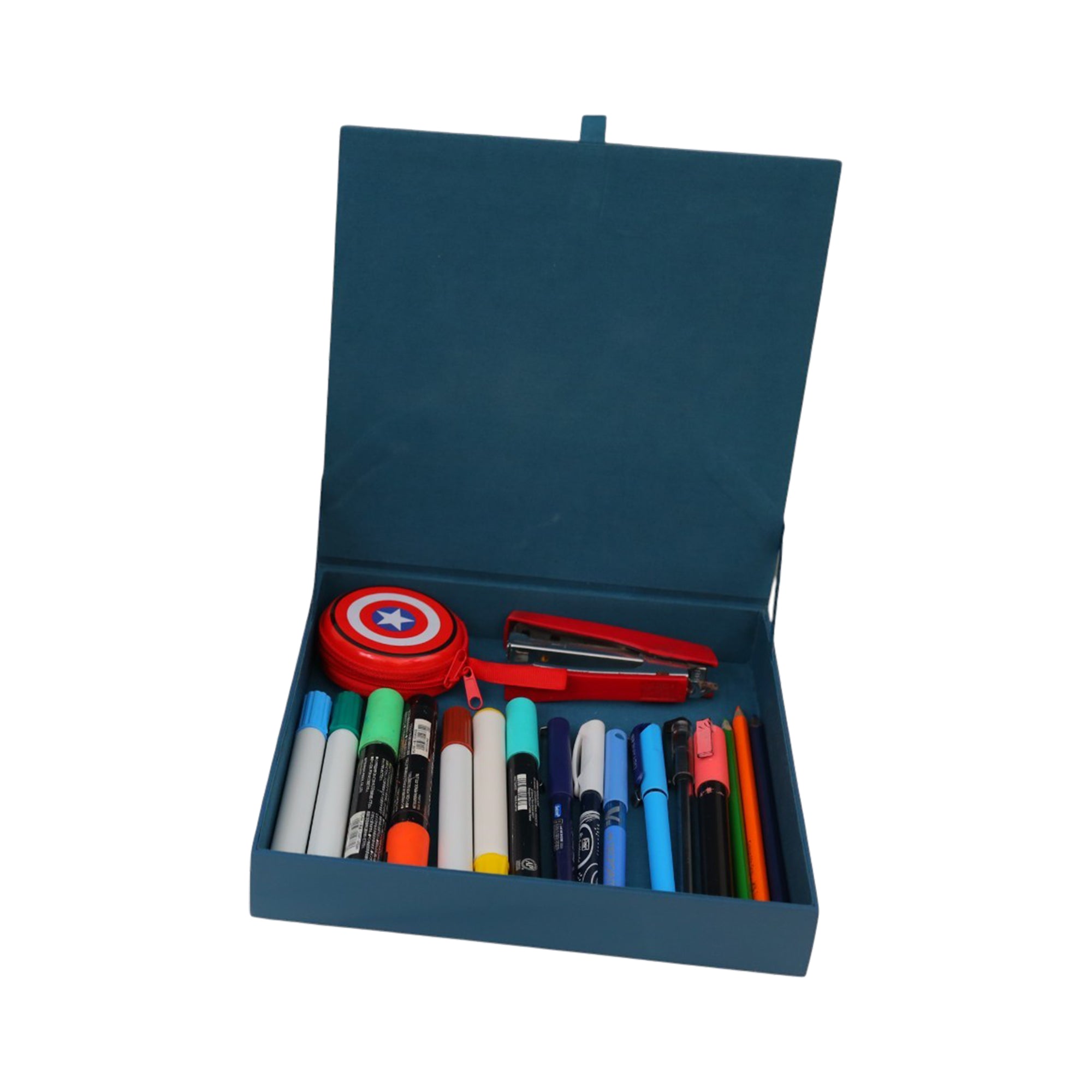 Premium Glass Stationery Organizer  with Pickle Ball Design