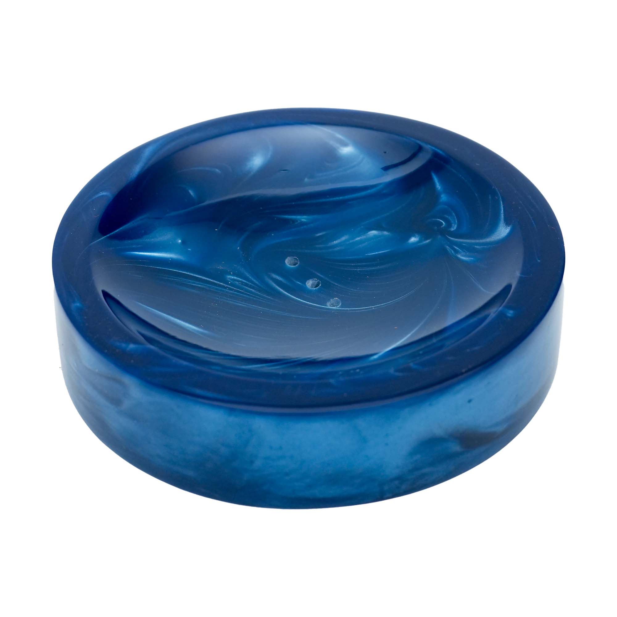 Premium Bathroom Accessory Set of 5 Pieces (Blue Color)