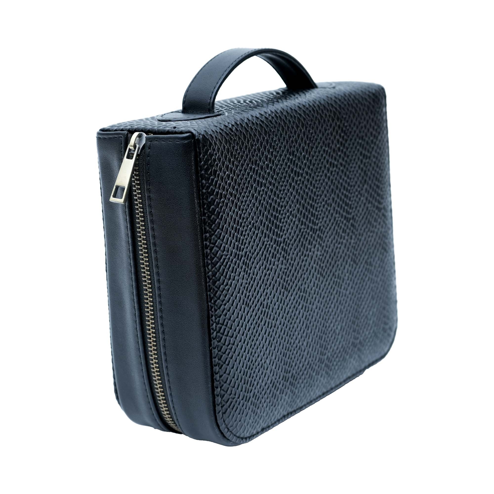 Premium Men's Black Pouch/Bag With Handle