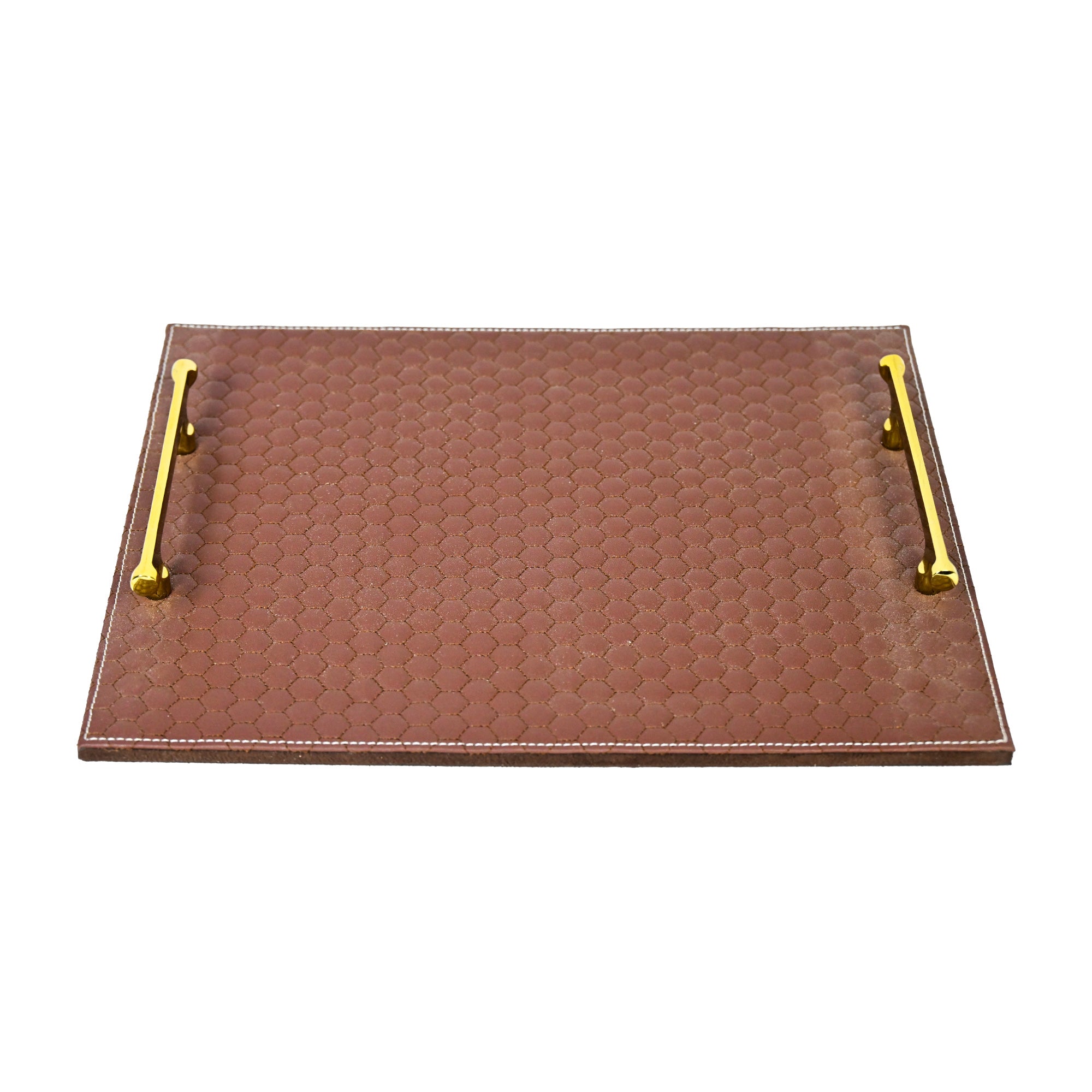 Premium Brown Leatherite Hamper Set of 3