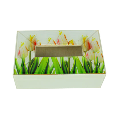 Tulip Design Tissue Box