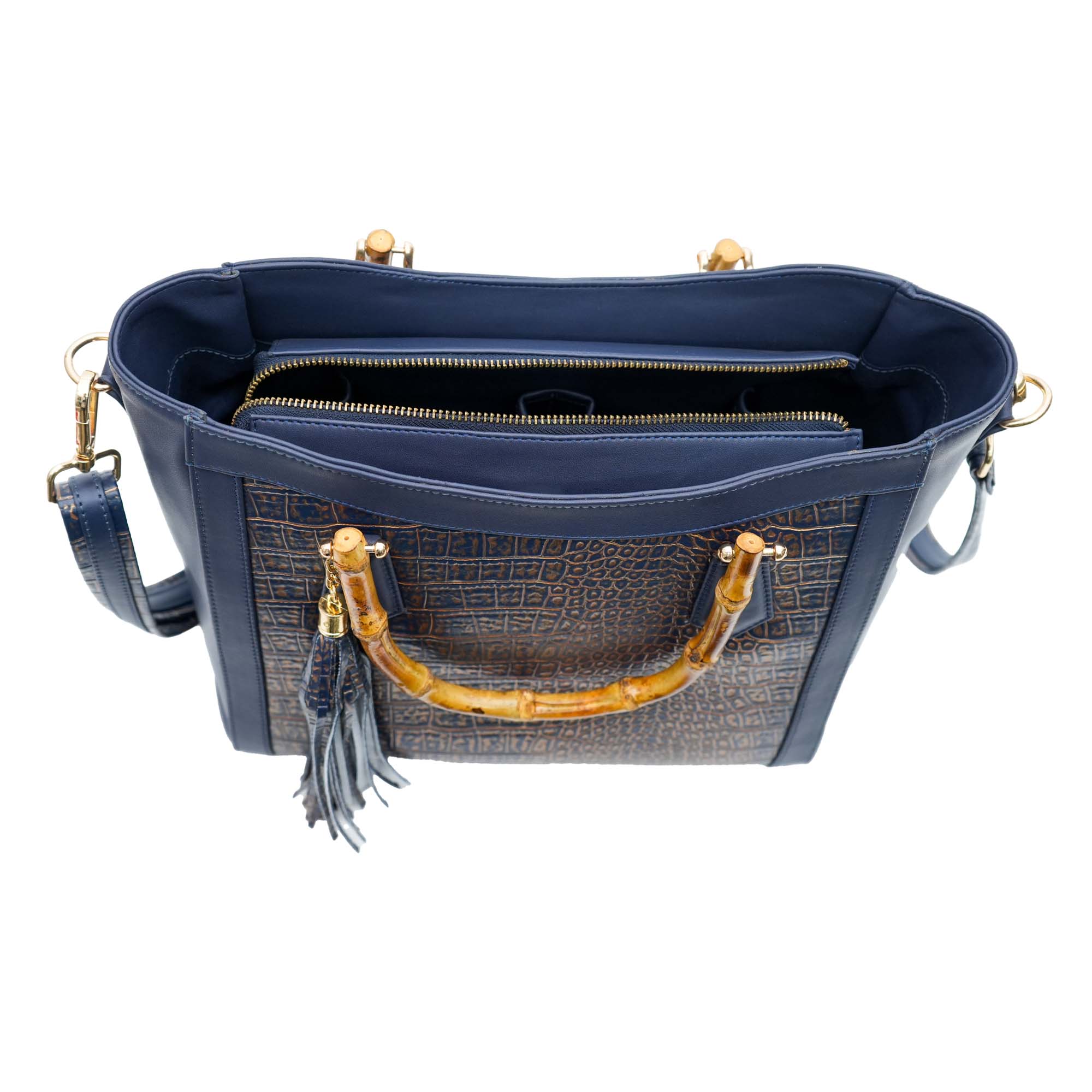 Crystal Croc Tote Bag