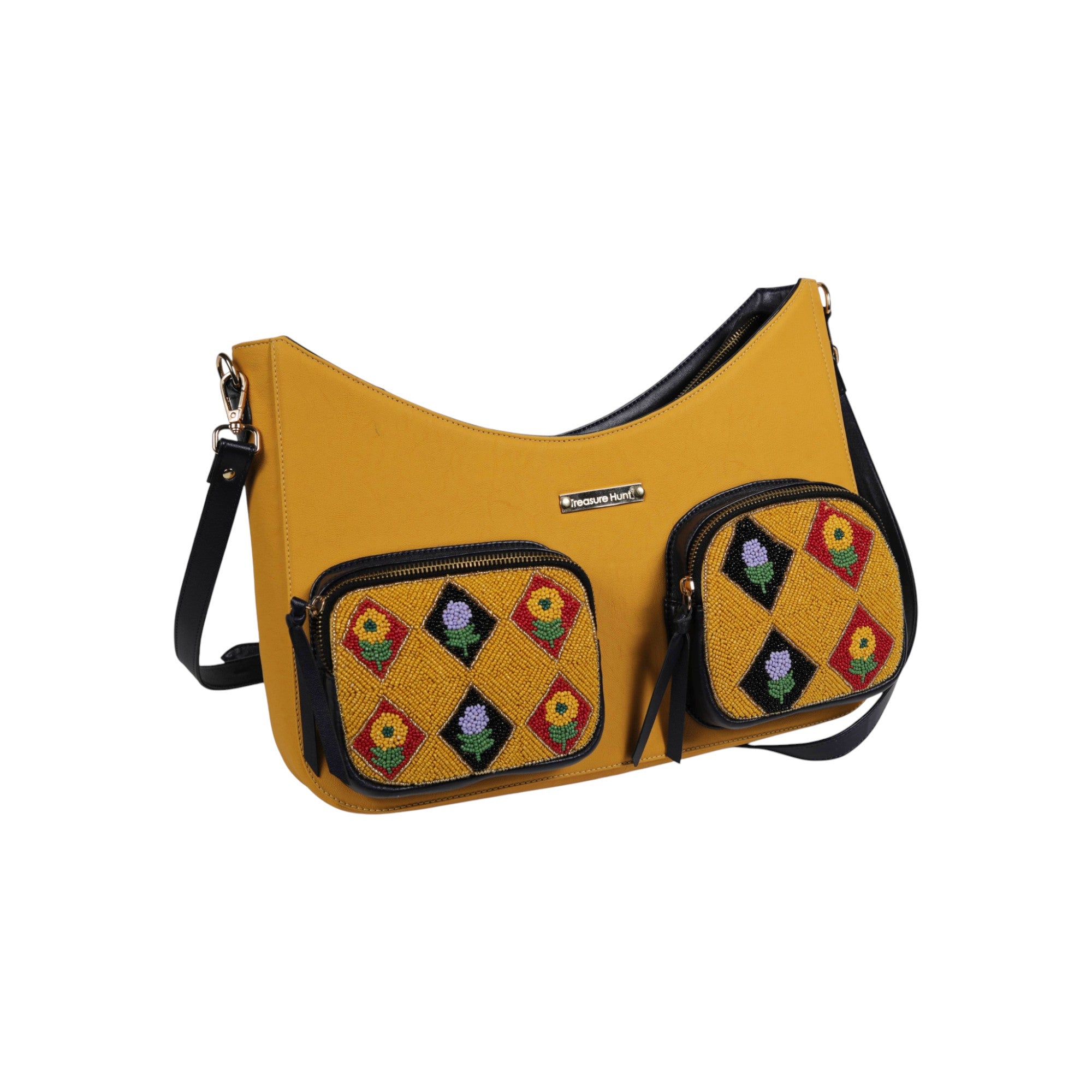 Hand-Embroidered Beaded Designer Womenâ€™s Shoulder Bag