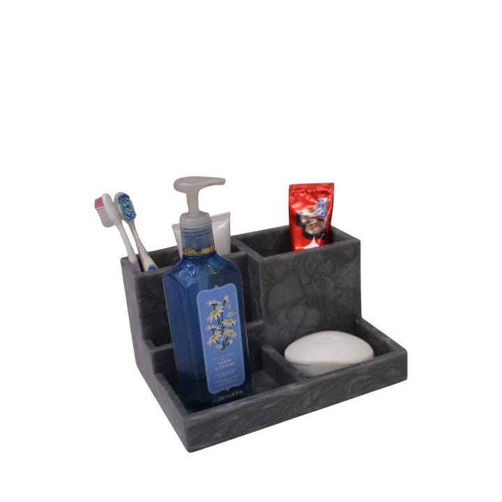  Resin Multipurpose Bathroom & makeup Holder 