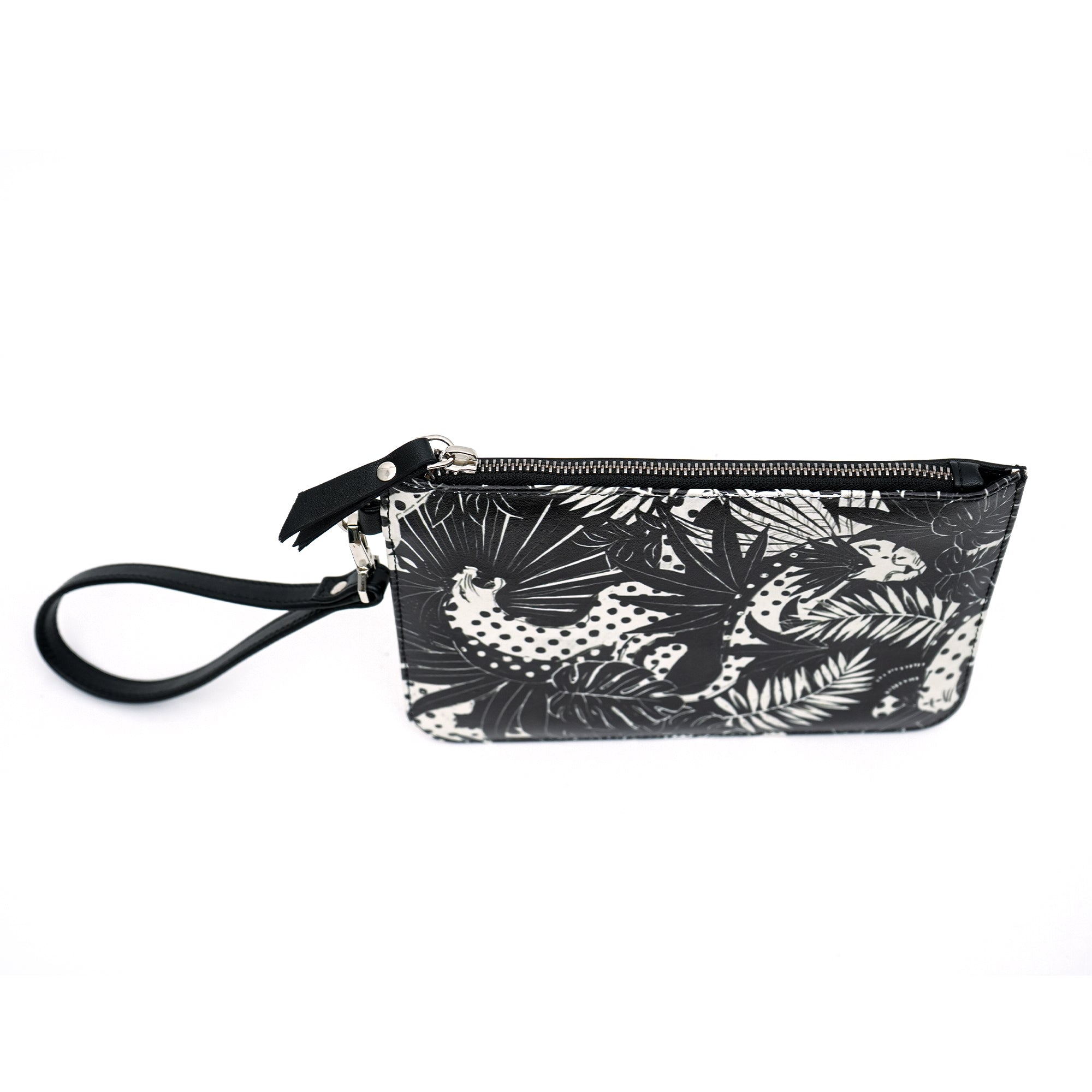 Cheetah Charm Zipper Pouch